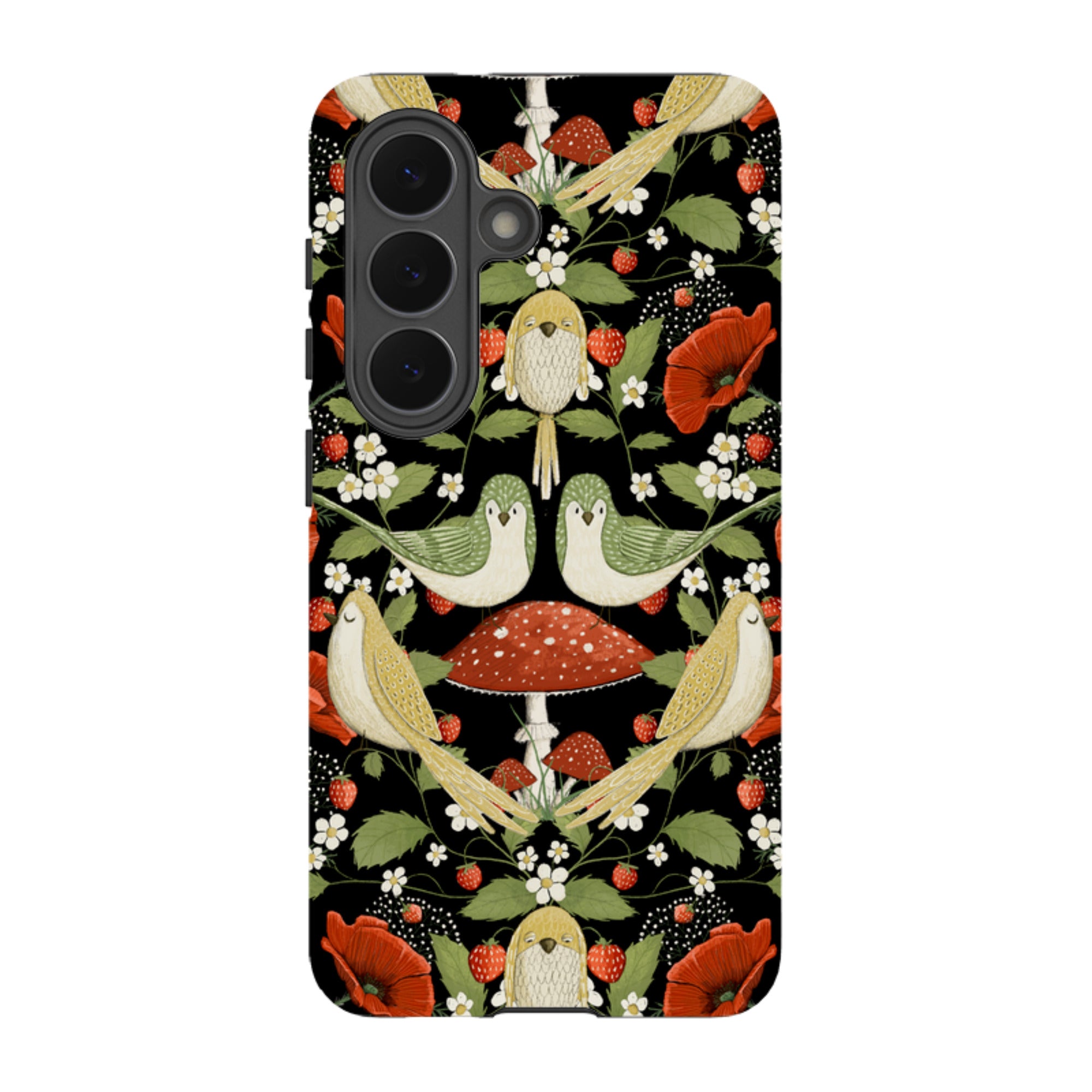 Samsung Tough  Case - Red Poppies By Maja Lindberg