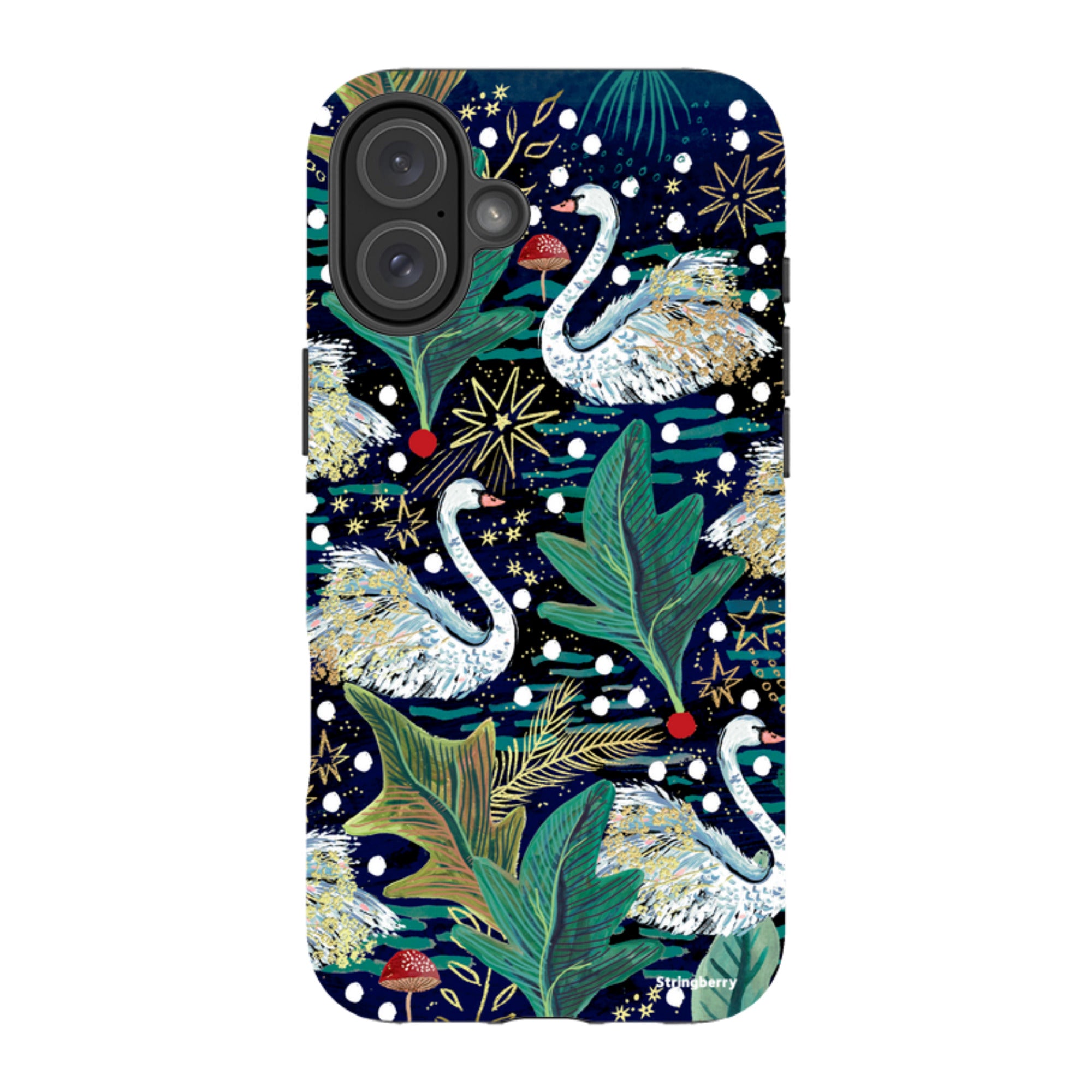 iPhone MagSafe Tough Case - Swan By Emma Frances Grant