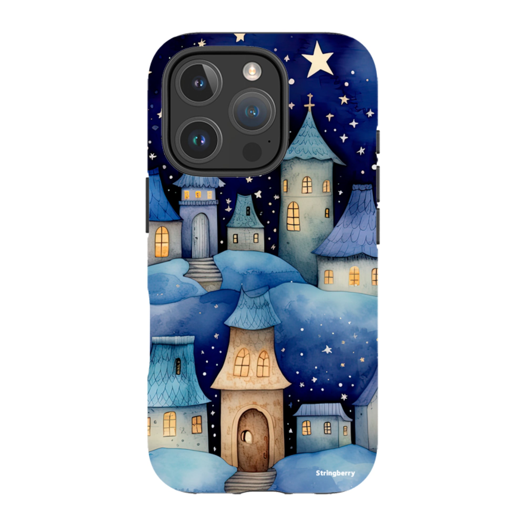iPhone Tough Case - Blue Stars