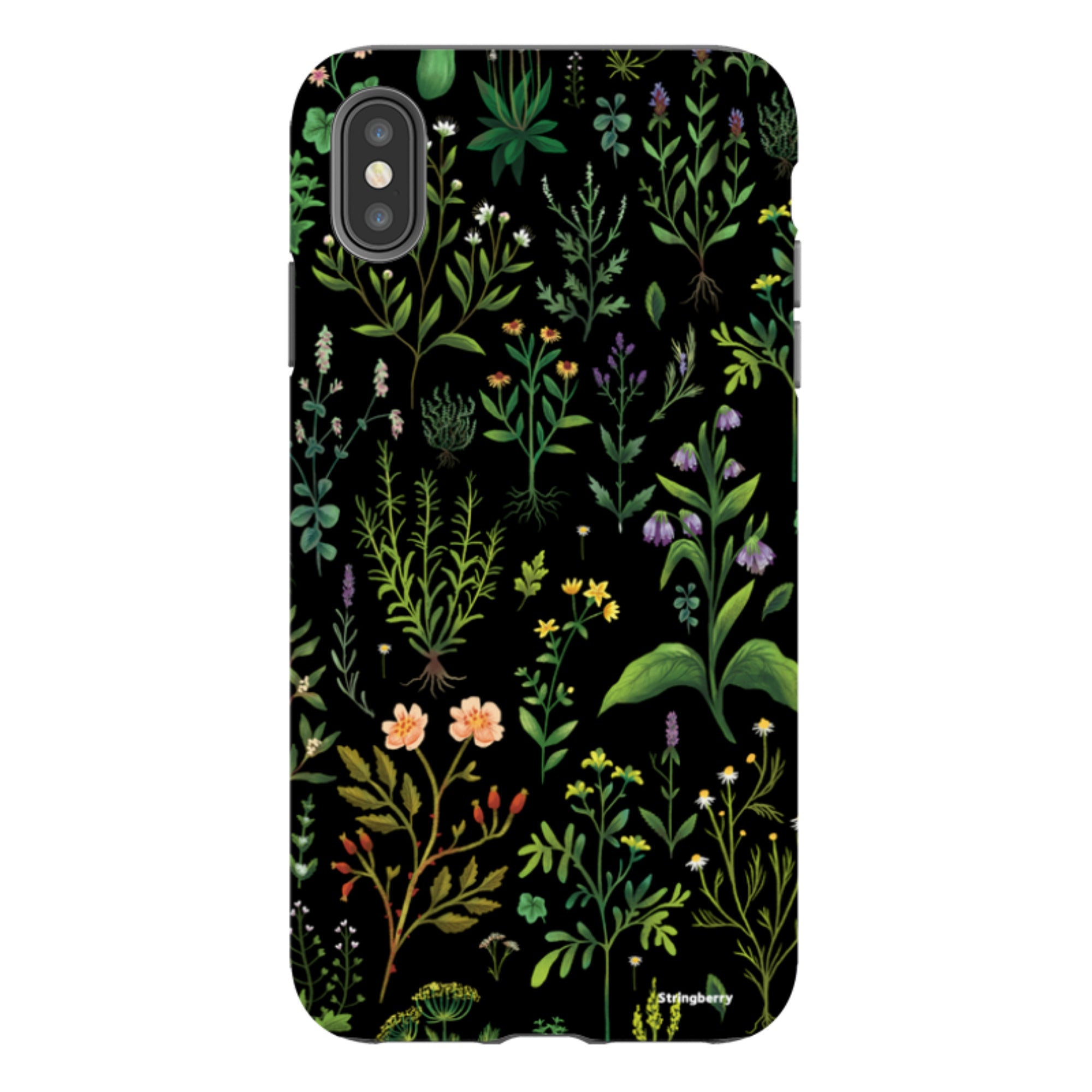 iPhone Tough Case - Medieval Herbal By Anna Stead
