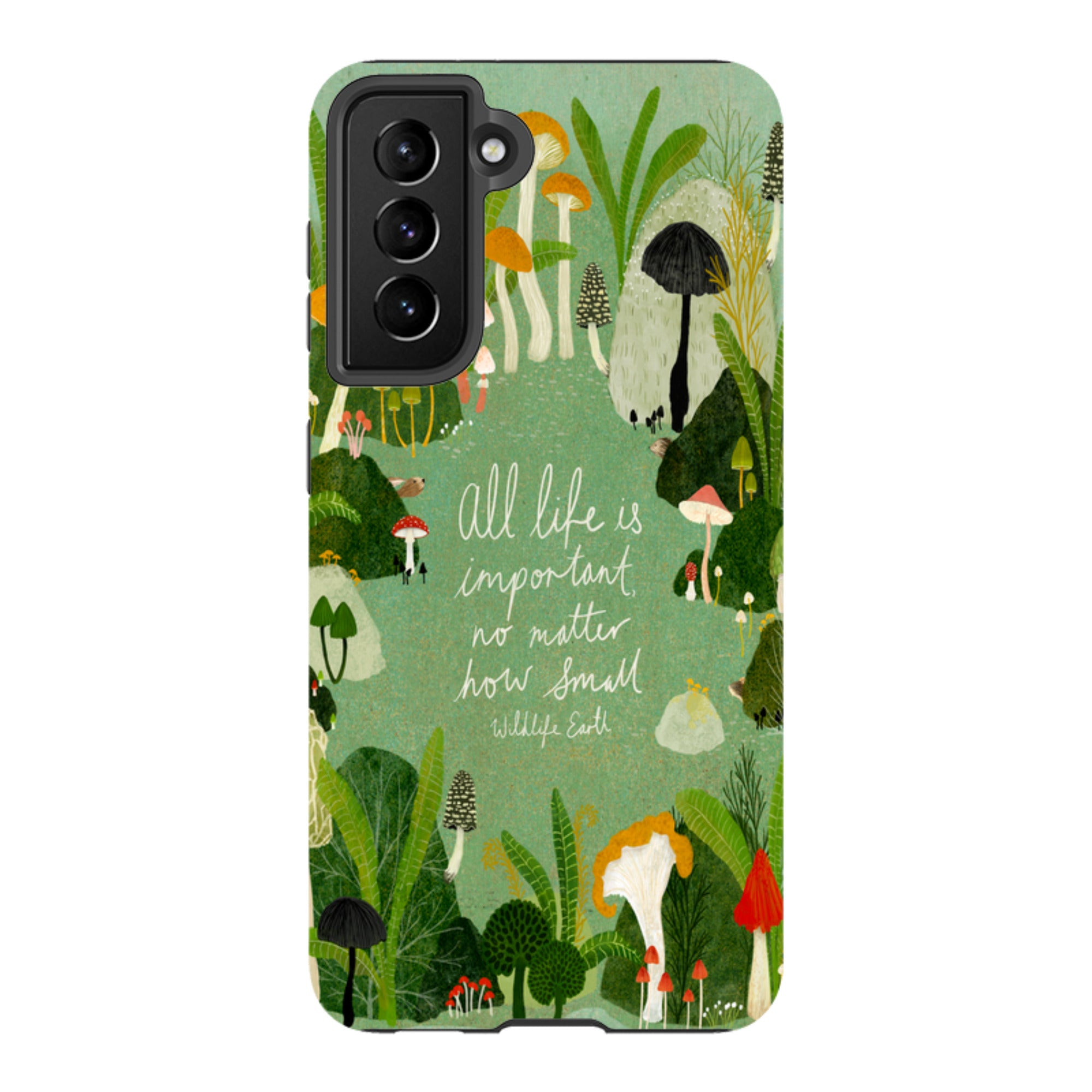 Samsung Tough Case - Wildlife Text By Katherine Quinn