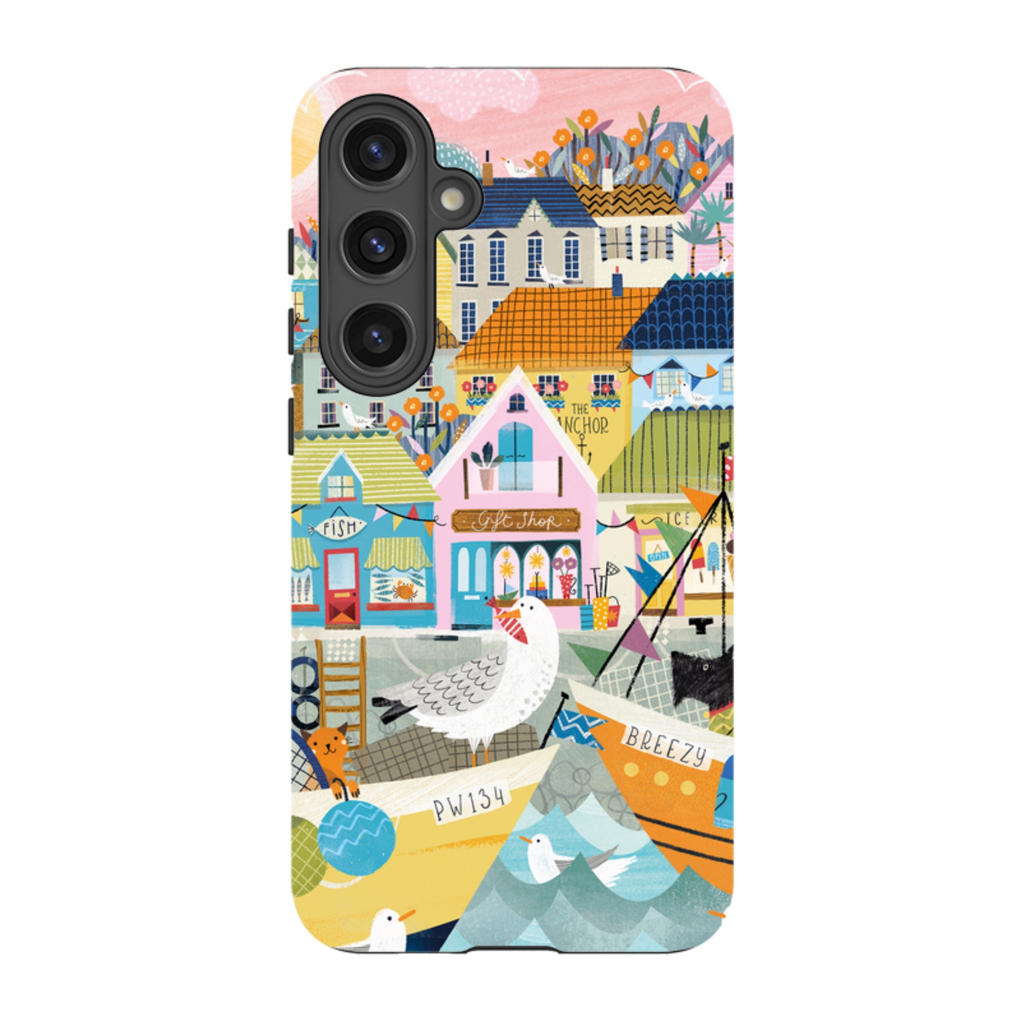 Samsung Tough  Case - Harbour 1 By Ali Brookes