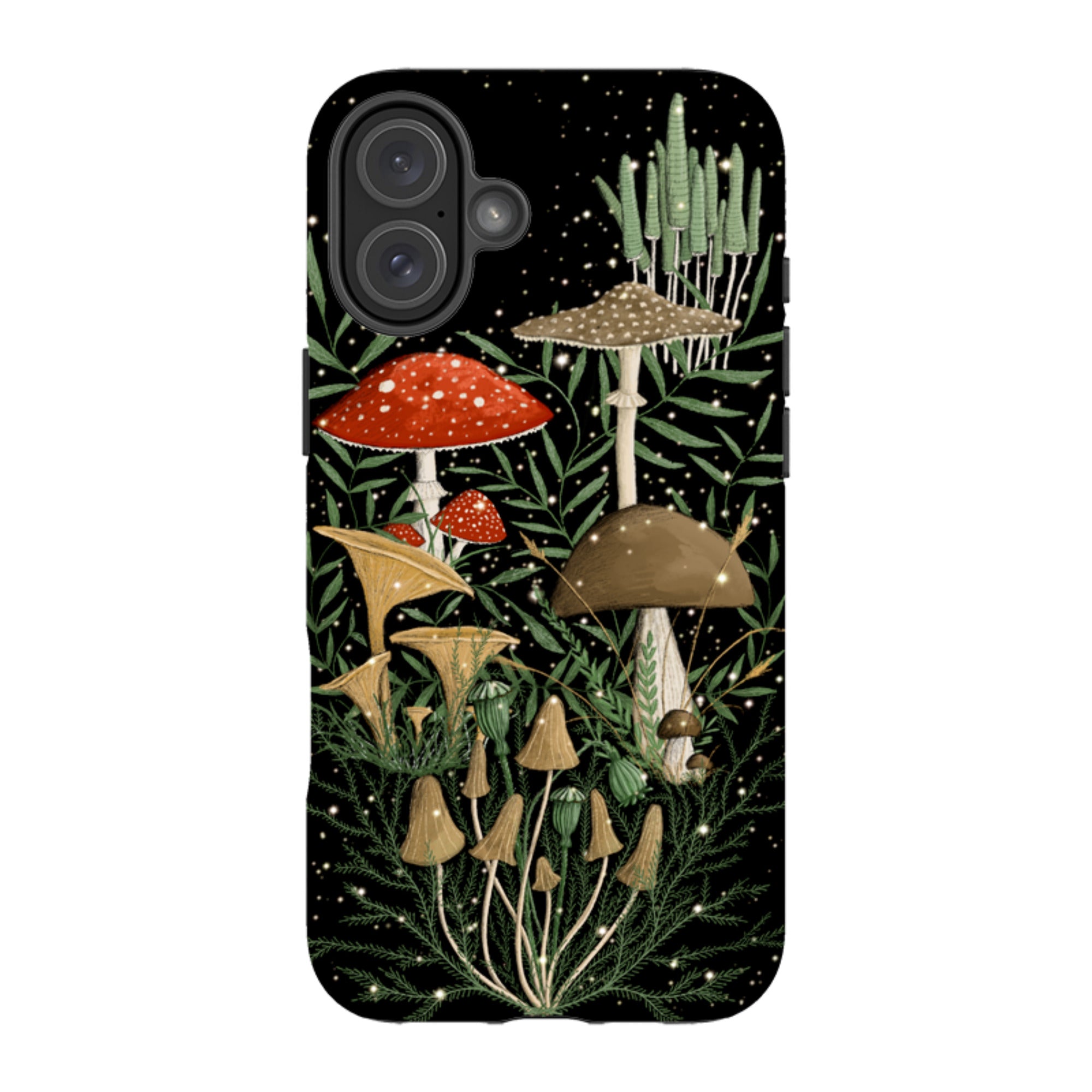 iPhone Tough Case - Mushroom Magic By Maja Lindberg