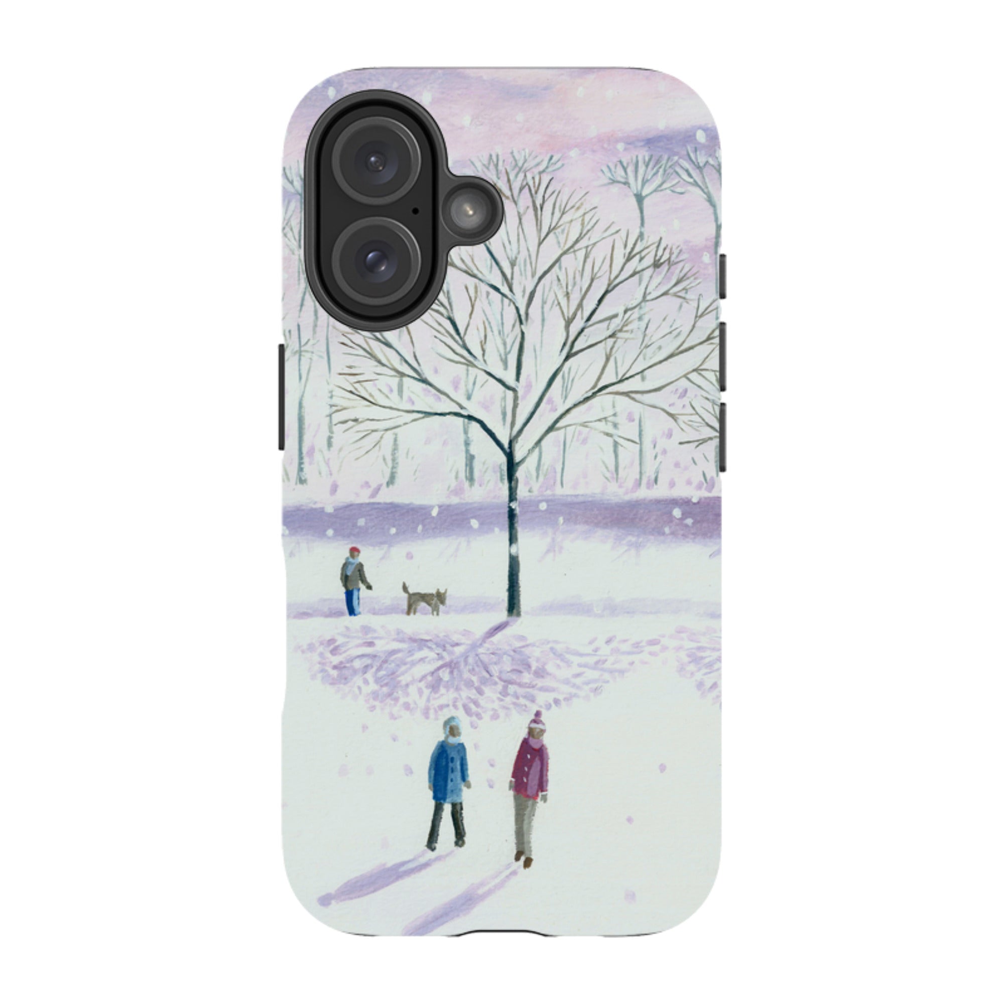 iPhone MagSafe Tough Case - Xmas Park By Mary Stubberfield