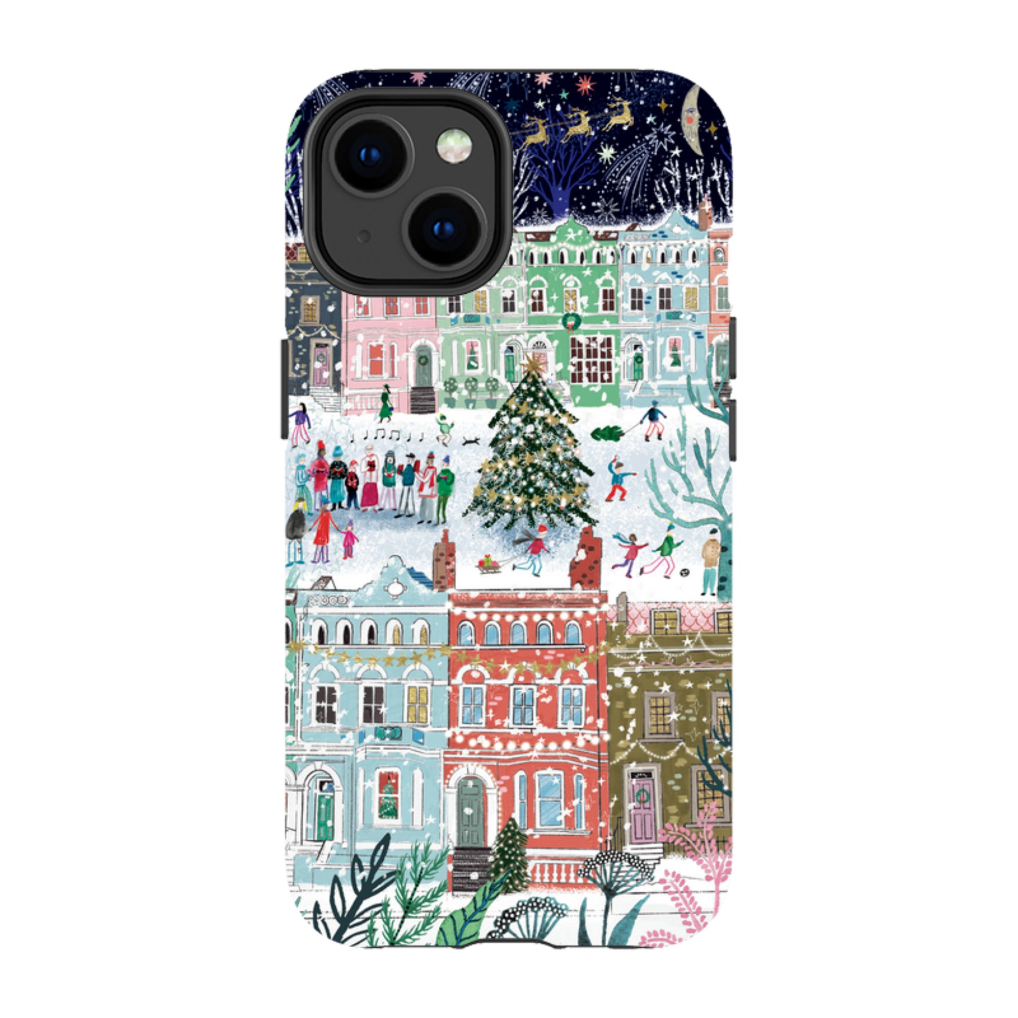 iPhone MagSafe Tough Case - Winter In Notting Hill By Emma Frances Grant