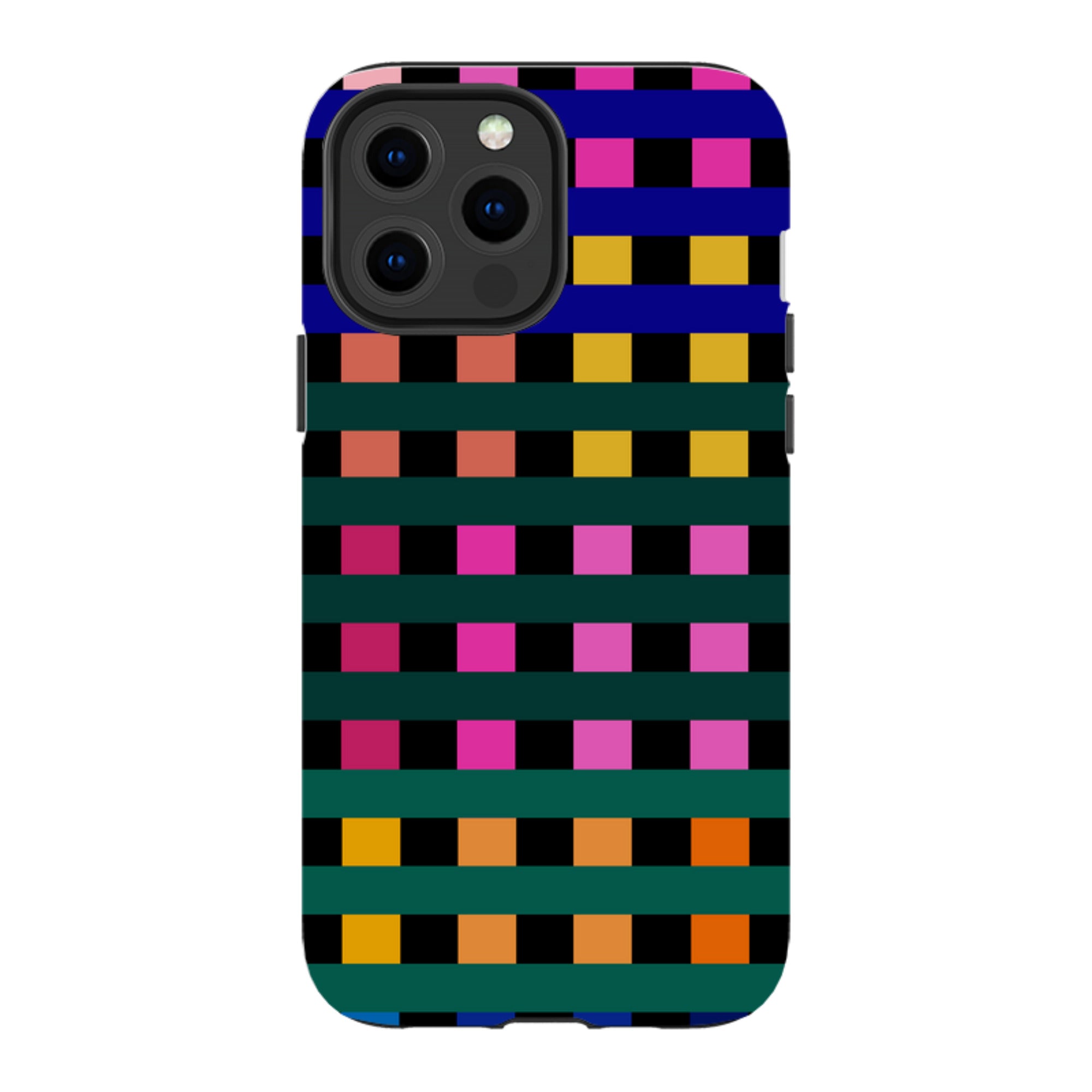 iPhone Tough Case - Newton Check By Kitty Joseph