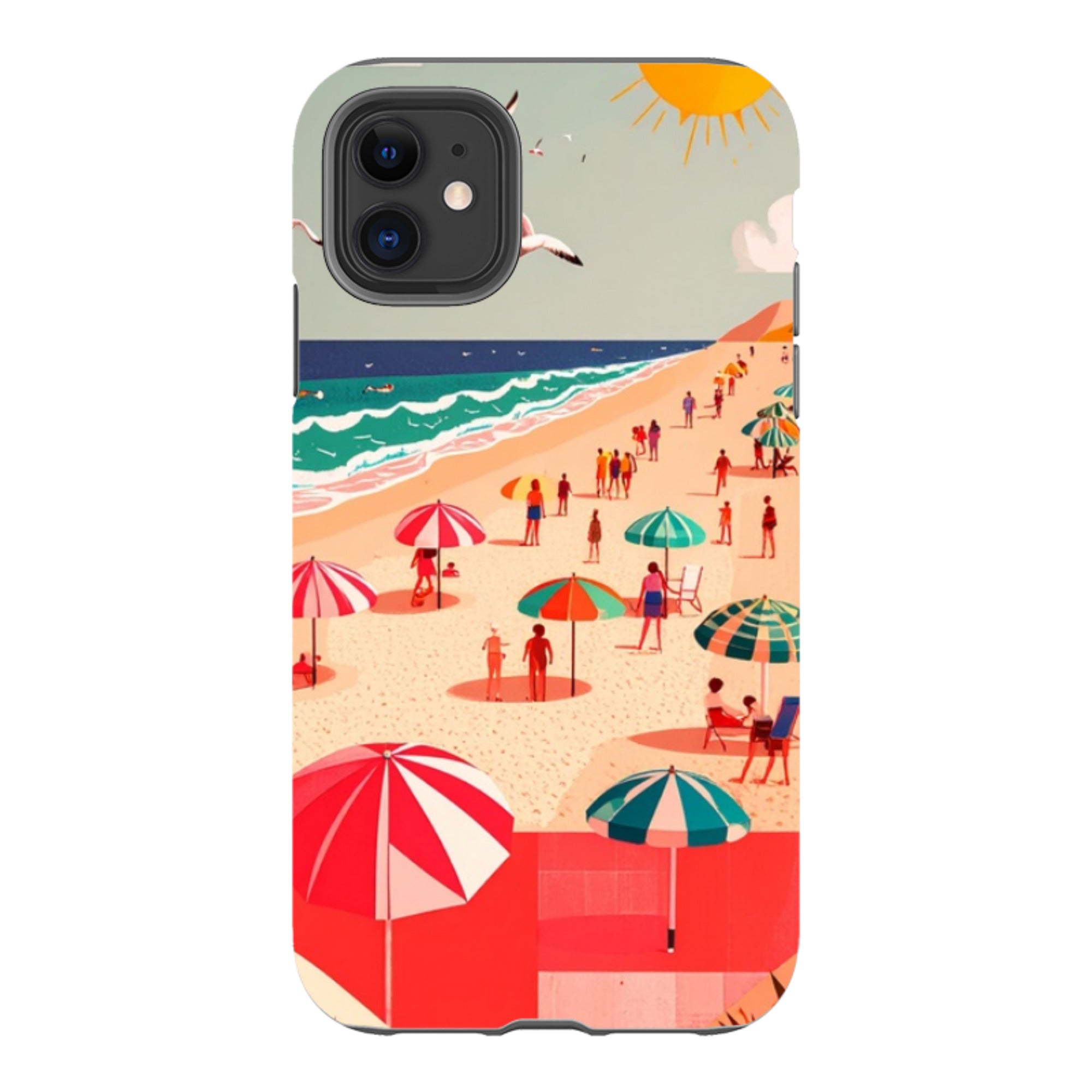 iPhone Tough Case - Mediterranean Beach