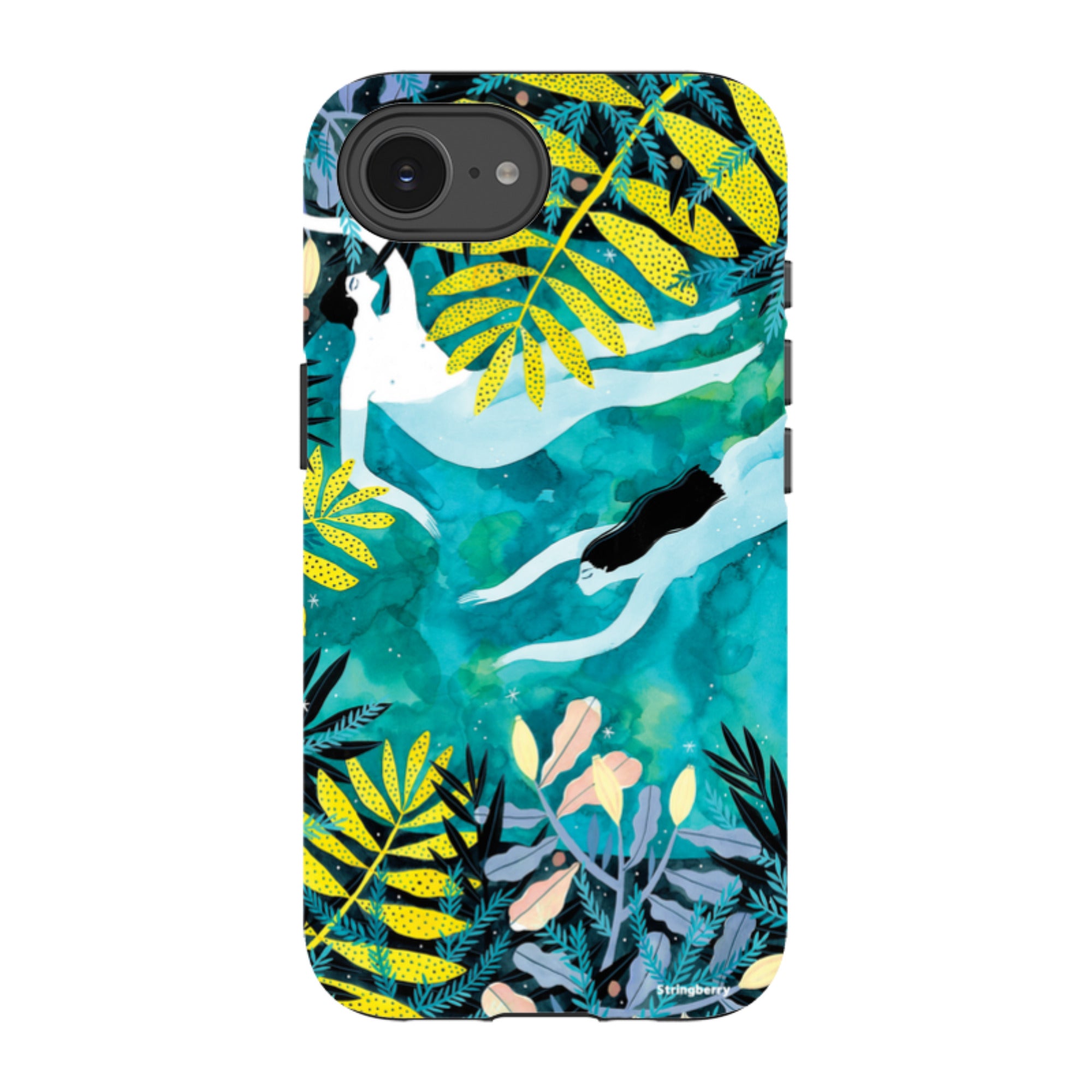 iPhone Tough Case - Night Swimming By Madalina Andronic