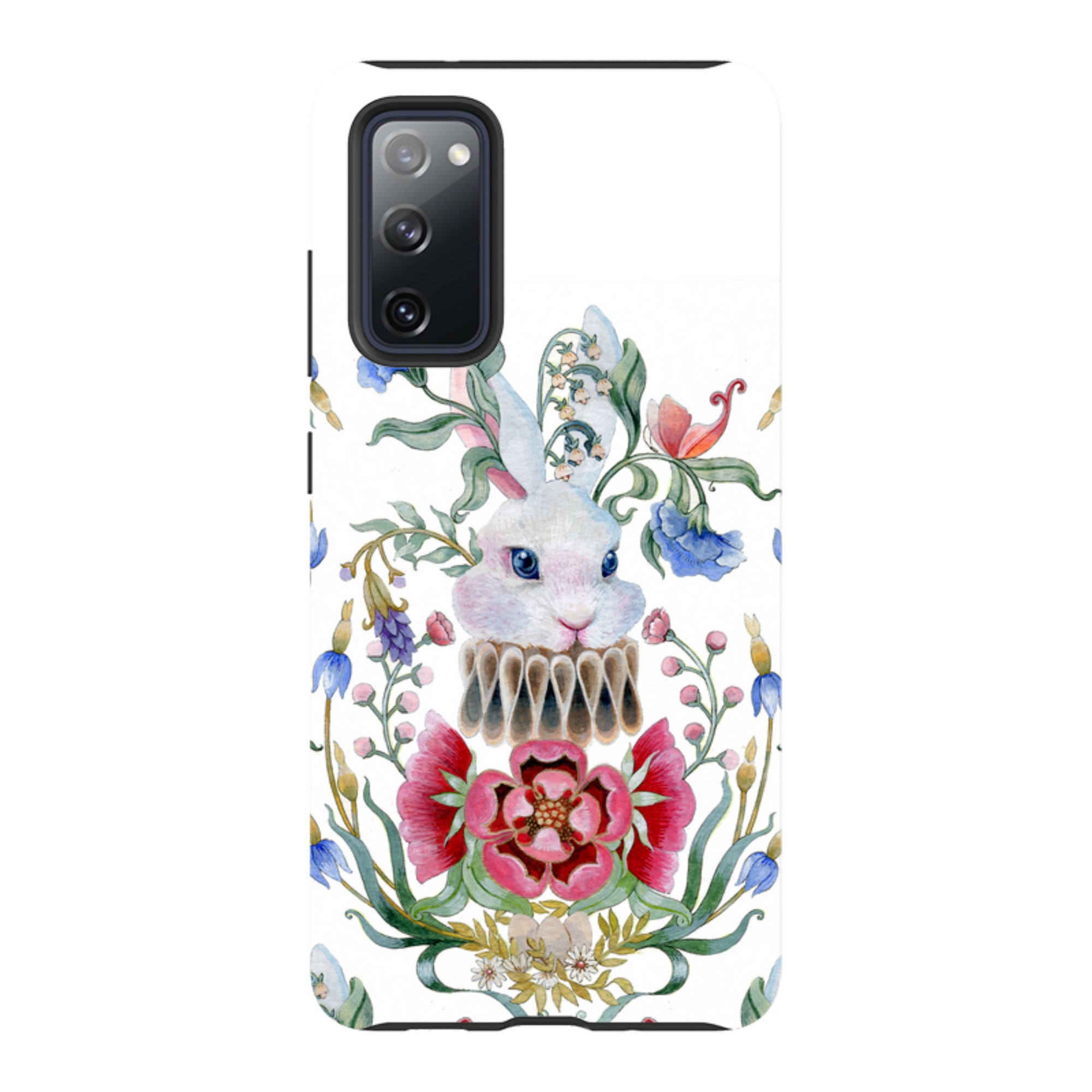 Samsung Tough Case - White Rabbit By Maria Matos