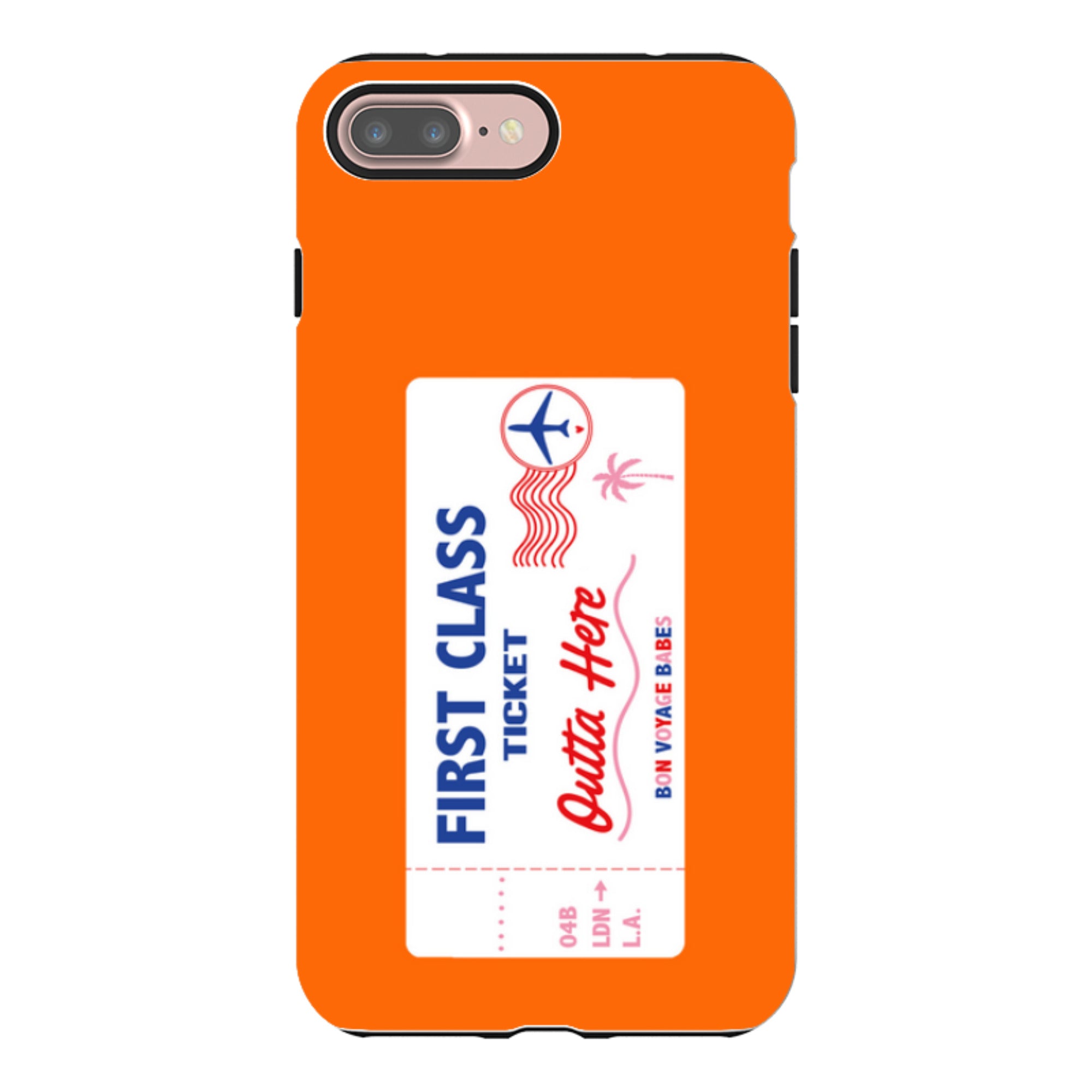 iPhone Tough Case - First Class Orange