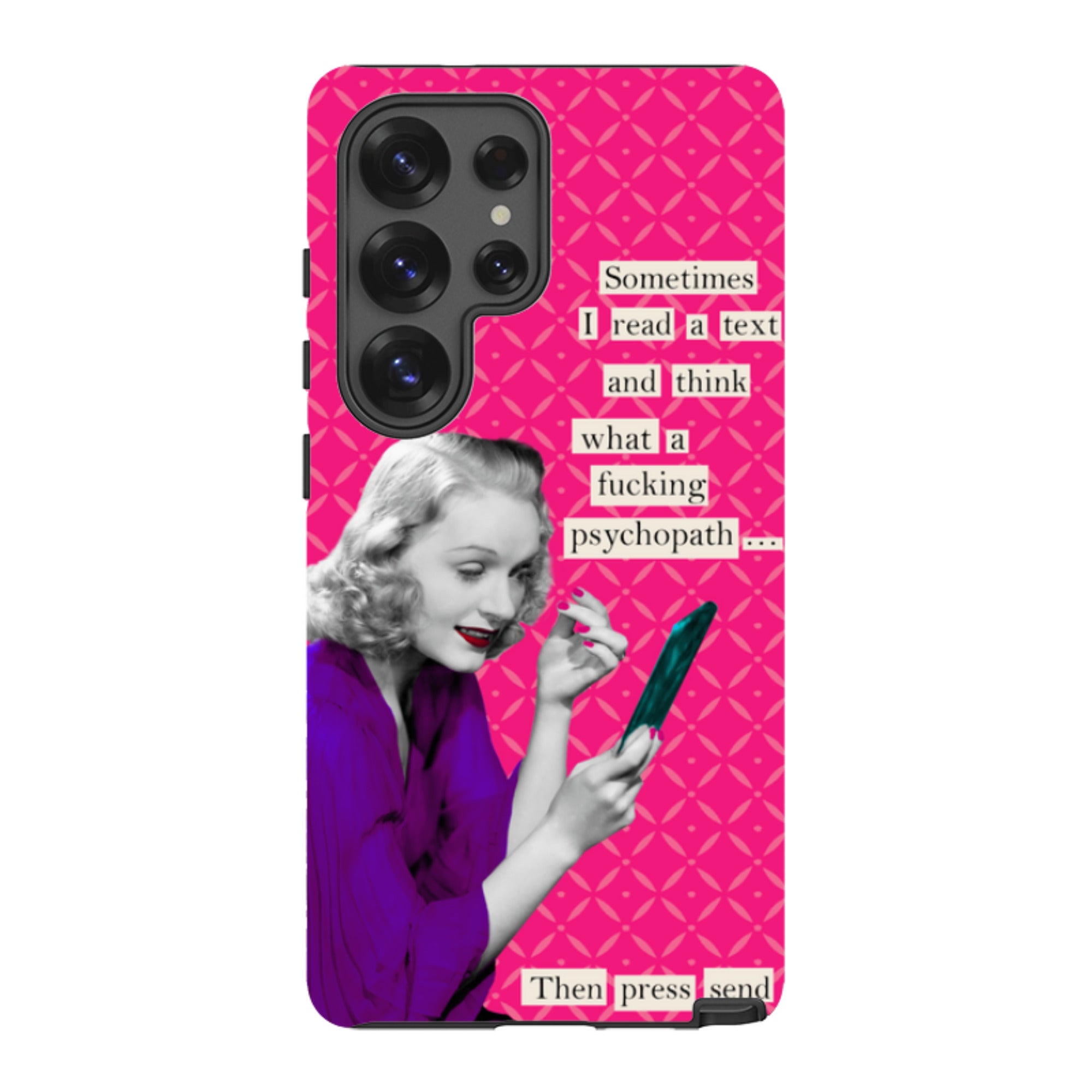 Samsung Tough Case - Psychopath By Clare Jordan