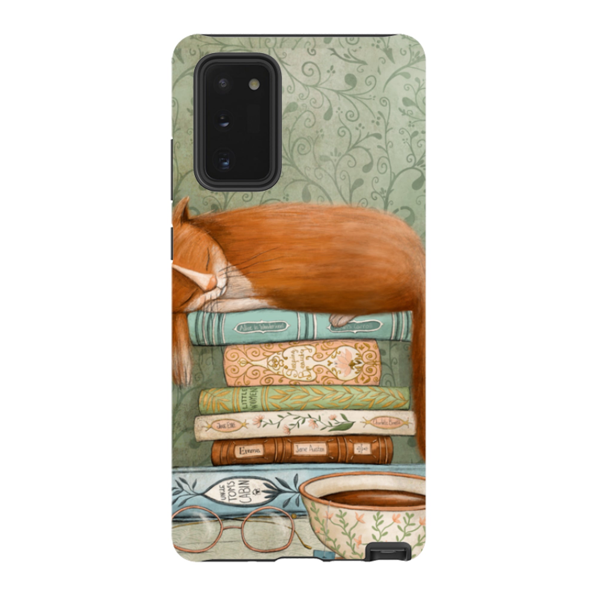 Samsung Tough Case - Cats and Books By Maja Lindberg