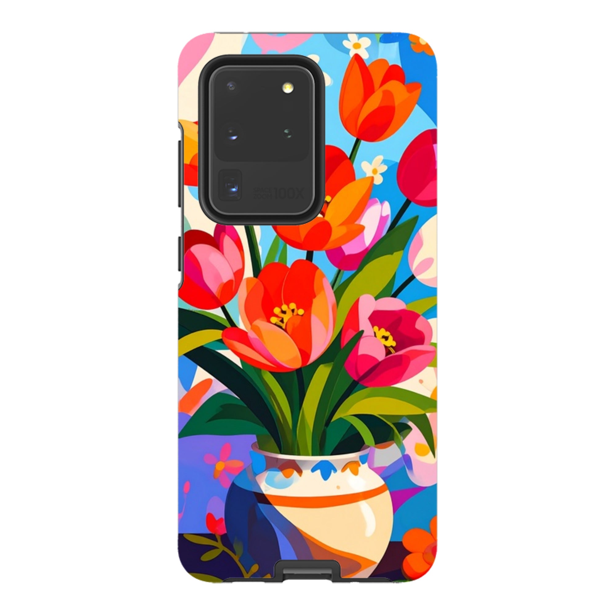 Samsung Tough Case - Tulip Pot Floral