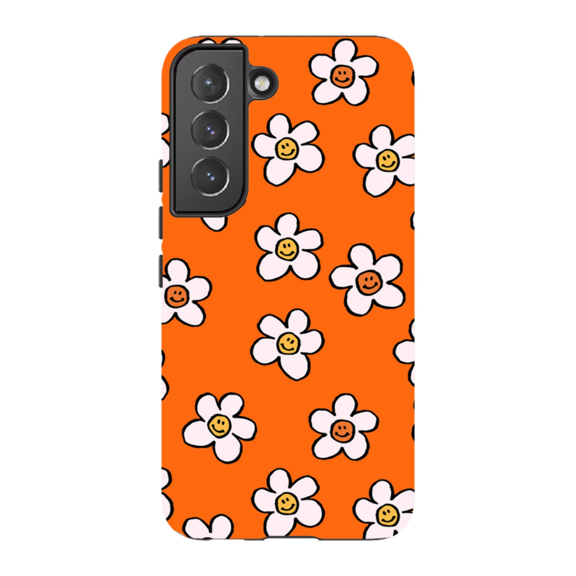 Samsung Tough Case - Smiley Orange