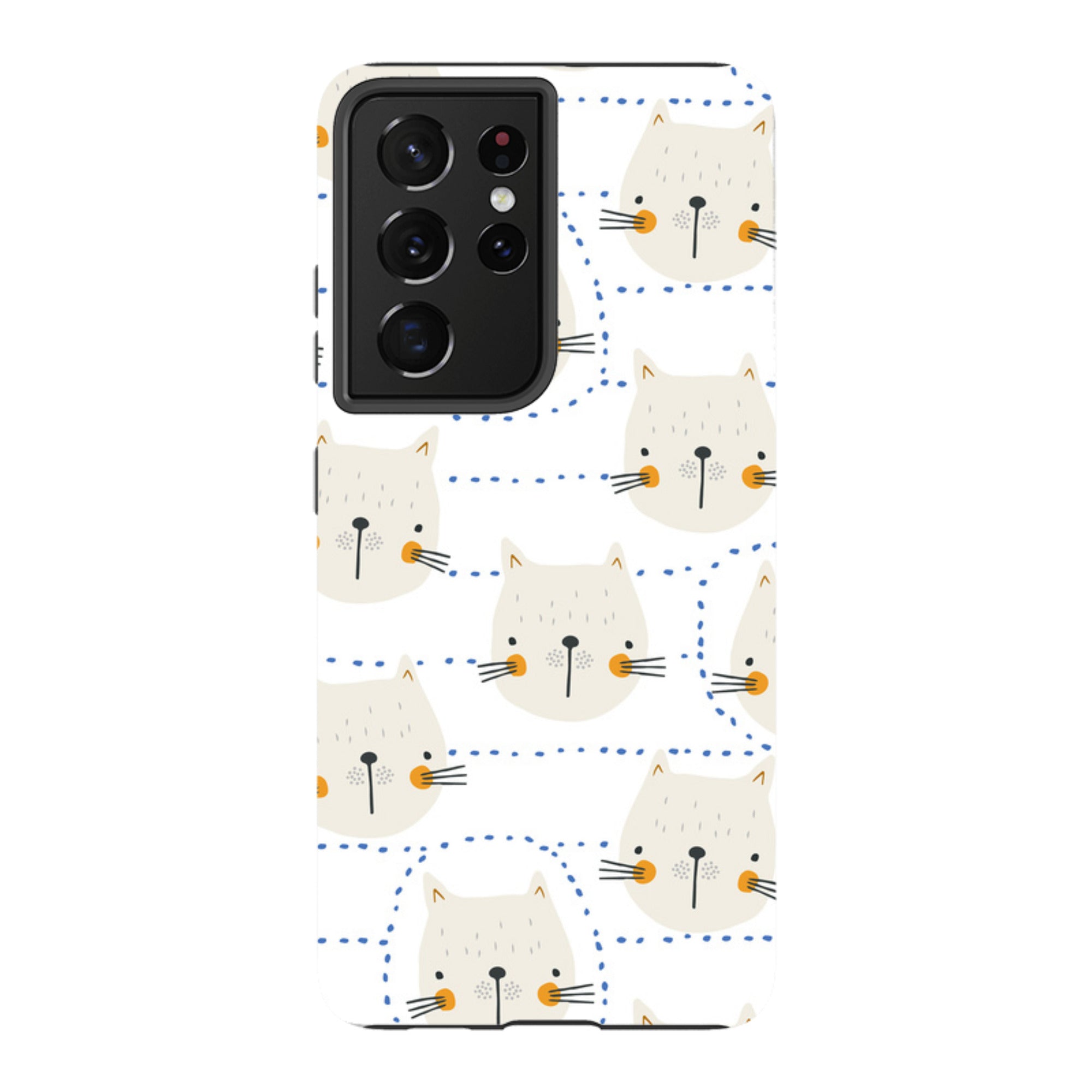 Samsung Tough Case - Cat Tiles