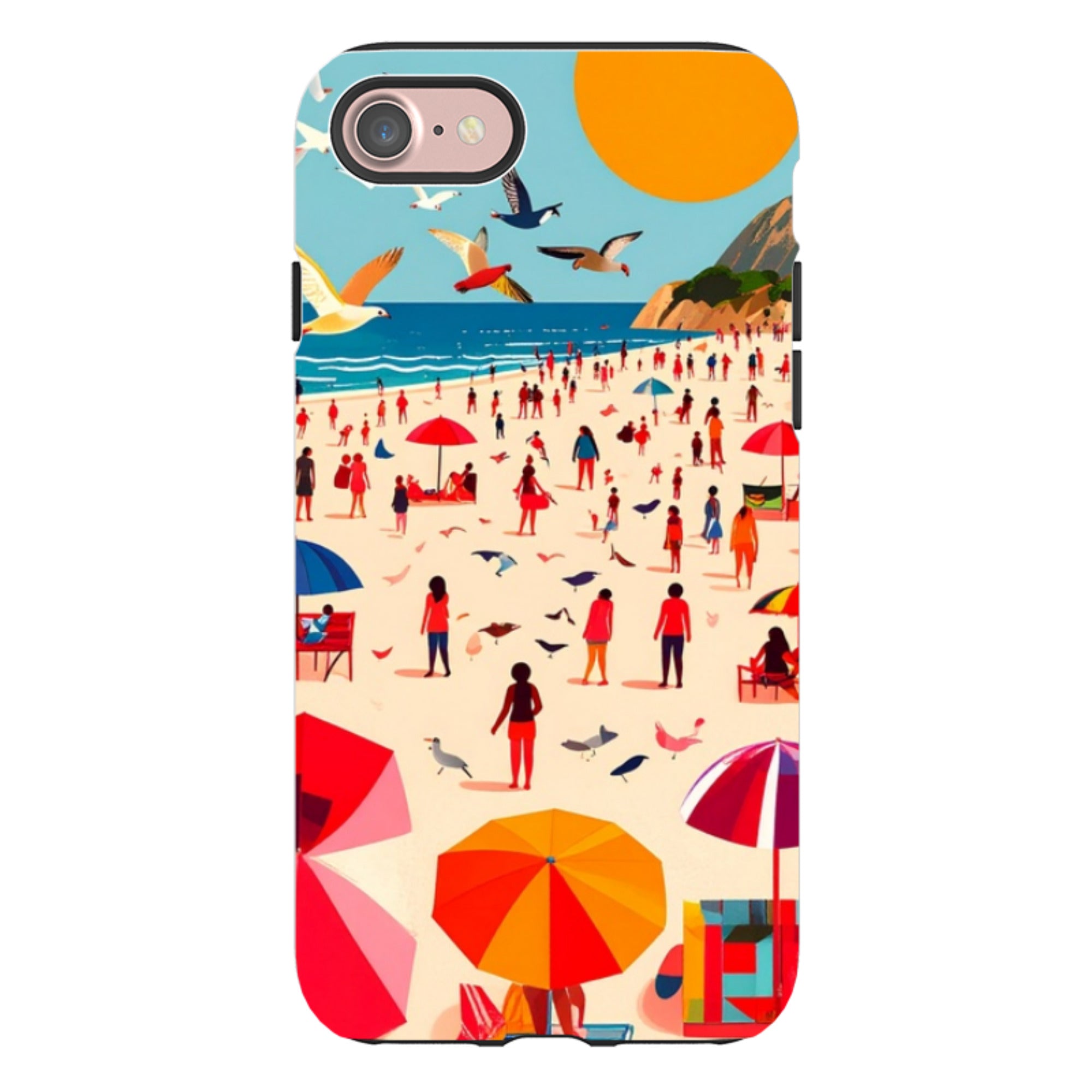 iPhone Tough Case - Mediterranean Beach Life
