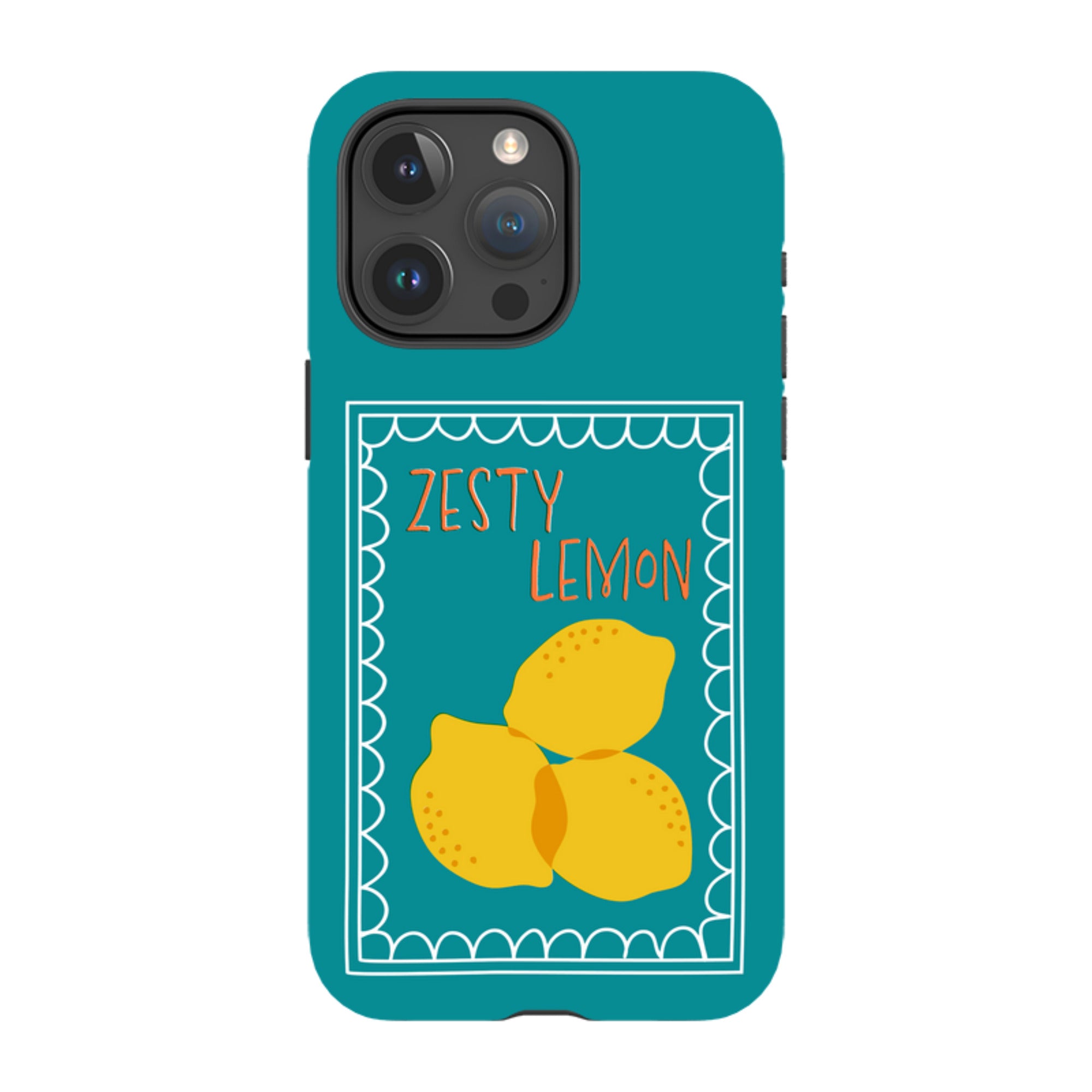 iPhone MagSafe Tough Case - Zesty Lemons