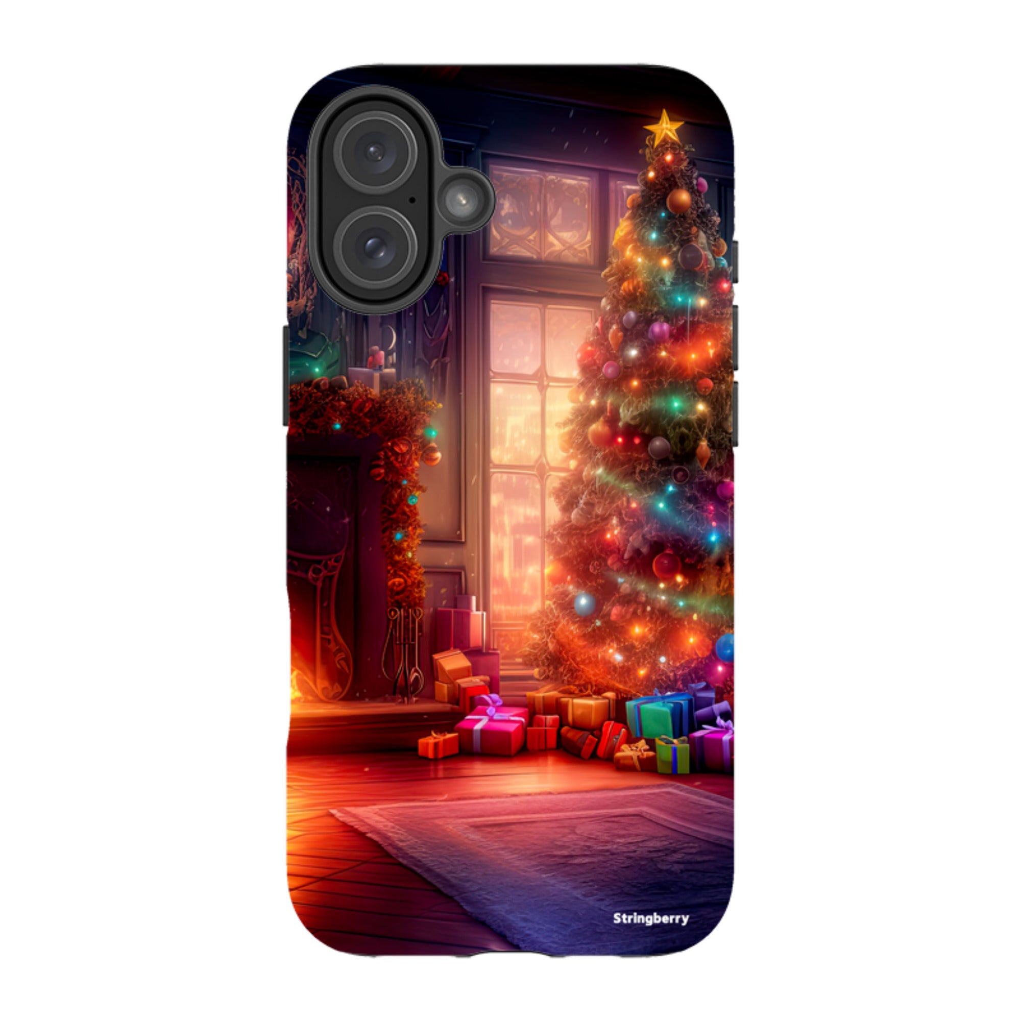 iPhone Tough Case - Holly Jolly Christmas III