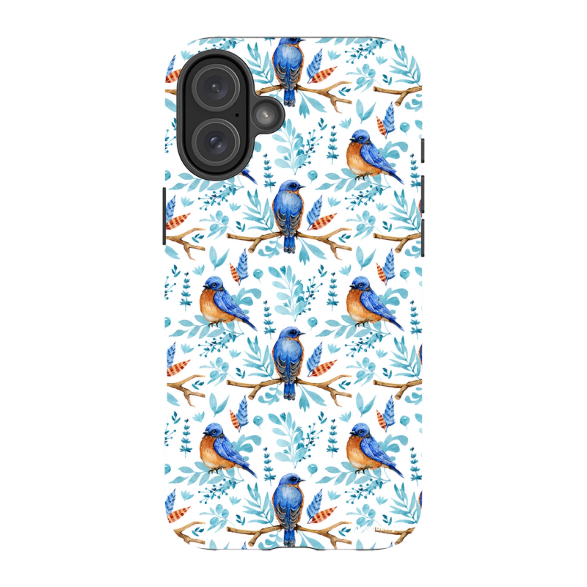 iPhone Tough Case - Bluebirds