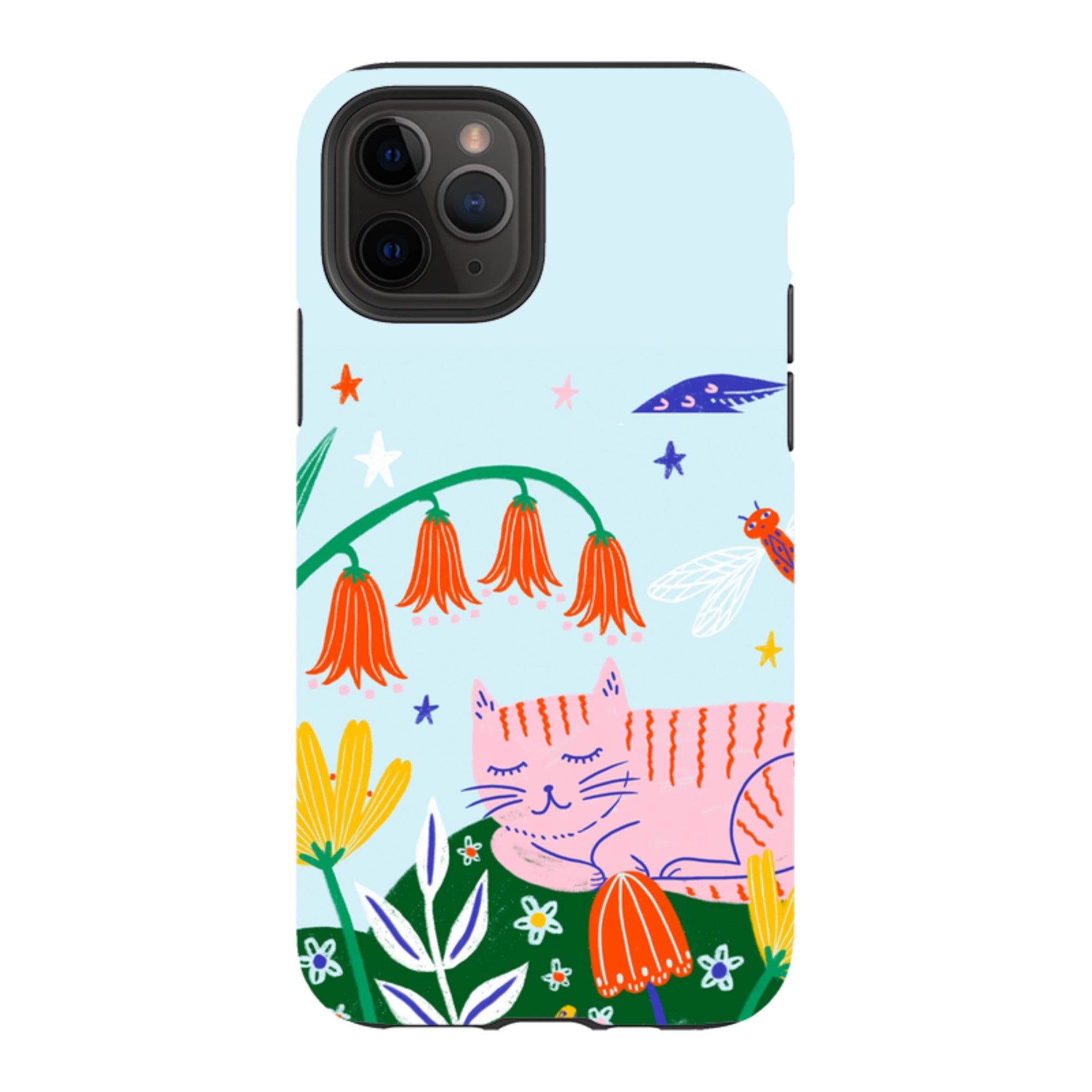 iPhone Tough Case - Cat By Lee Foster Wilson