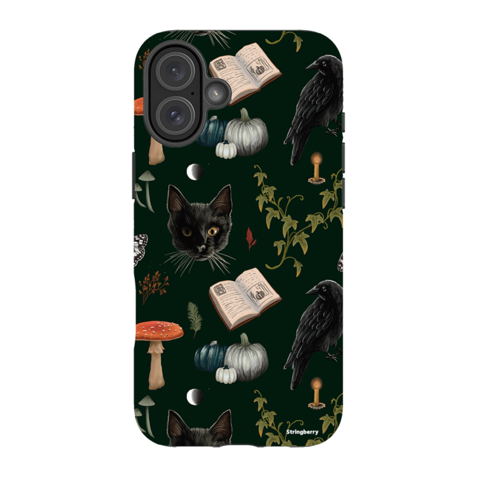 iPhone Tough Case - Halloween Pattern I By Anna Stead