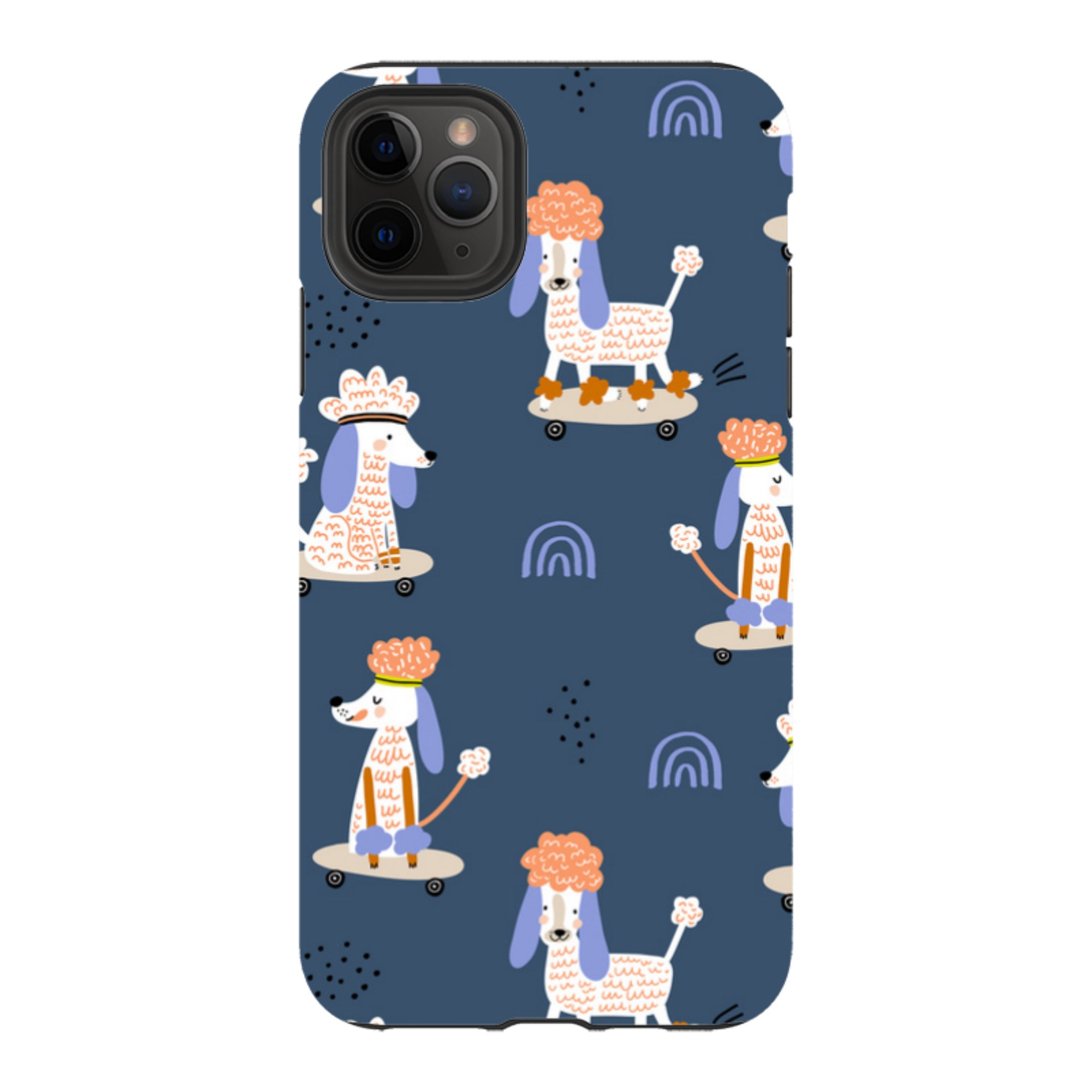 iPhone Tough Case - Skater Dogs