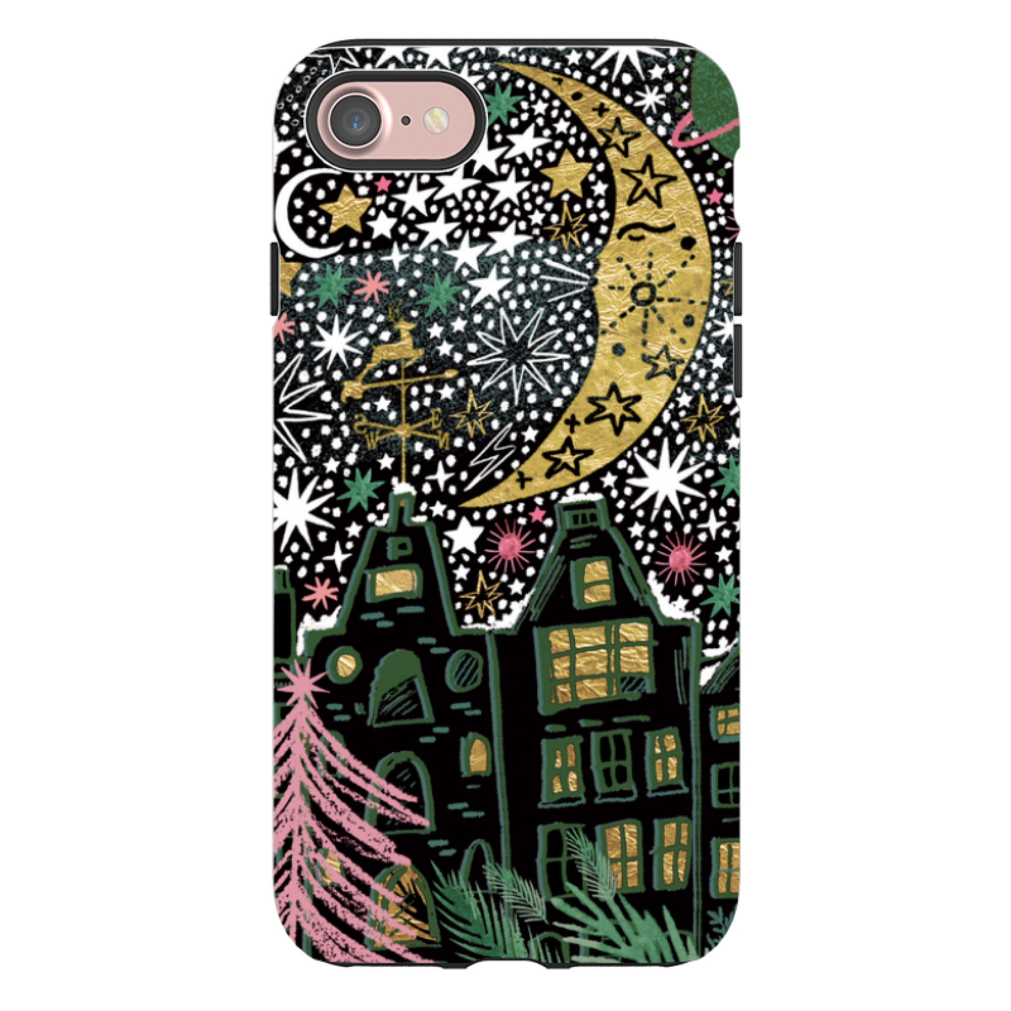 iPhone Tough Case - Night Before Xmas II By Emma Frances Grant