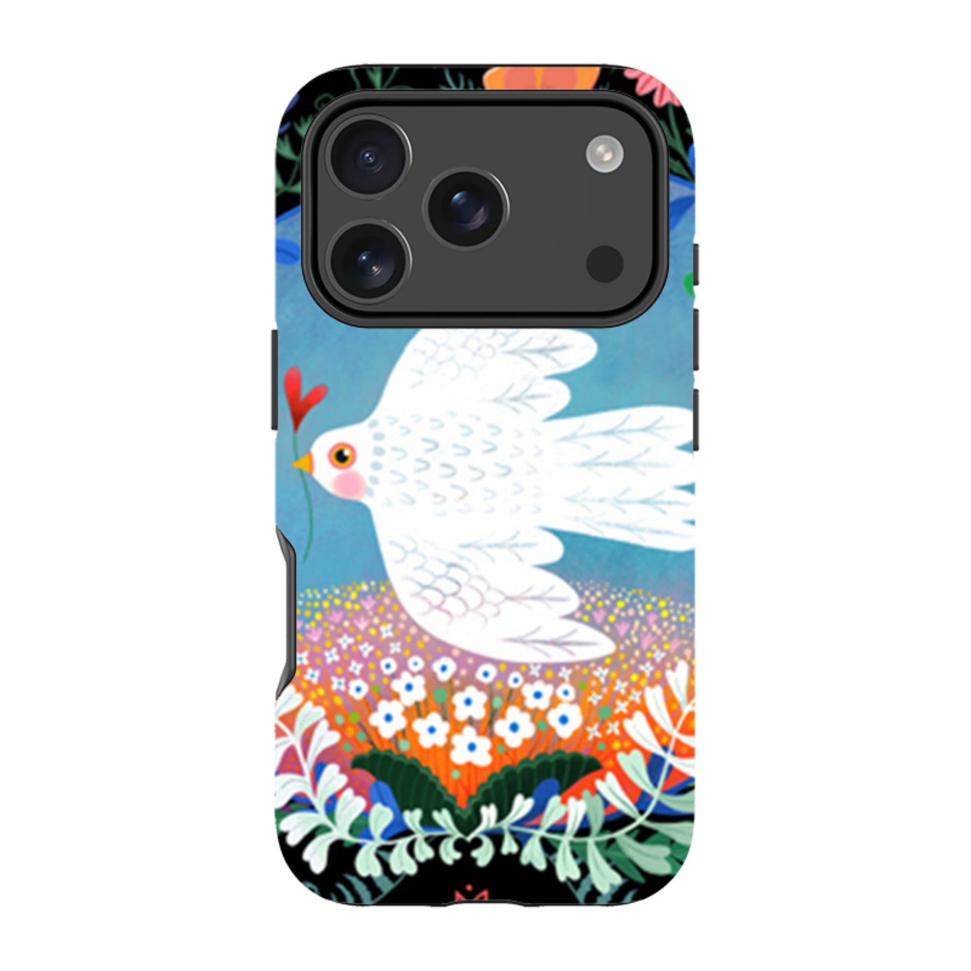 iPhone Tough Case - Peacebird By Mia Underwood