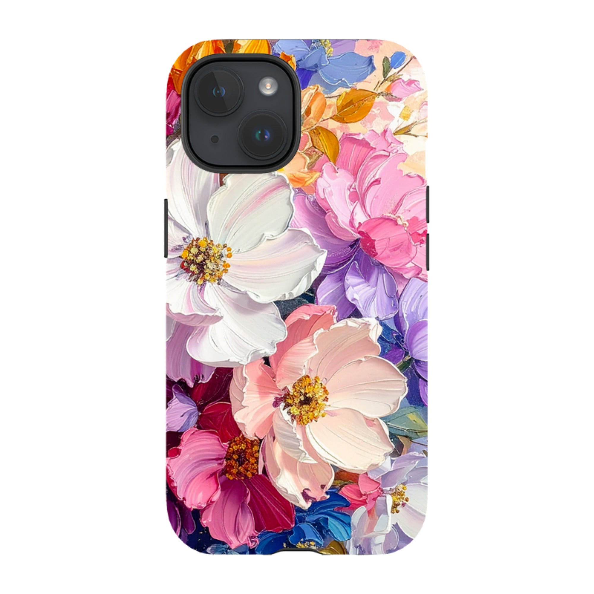 iPhone MagSafe Tough Case - Summer Floral Saffron