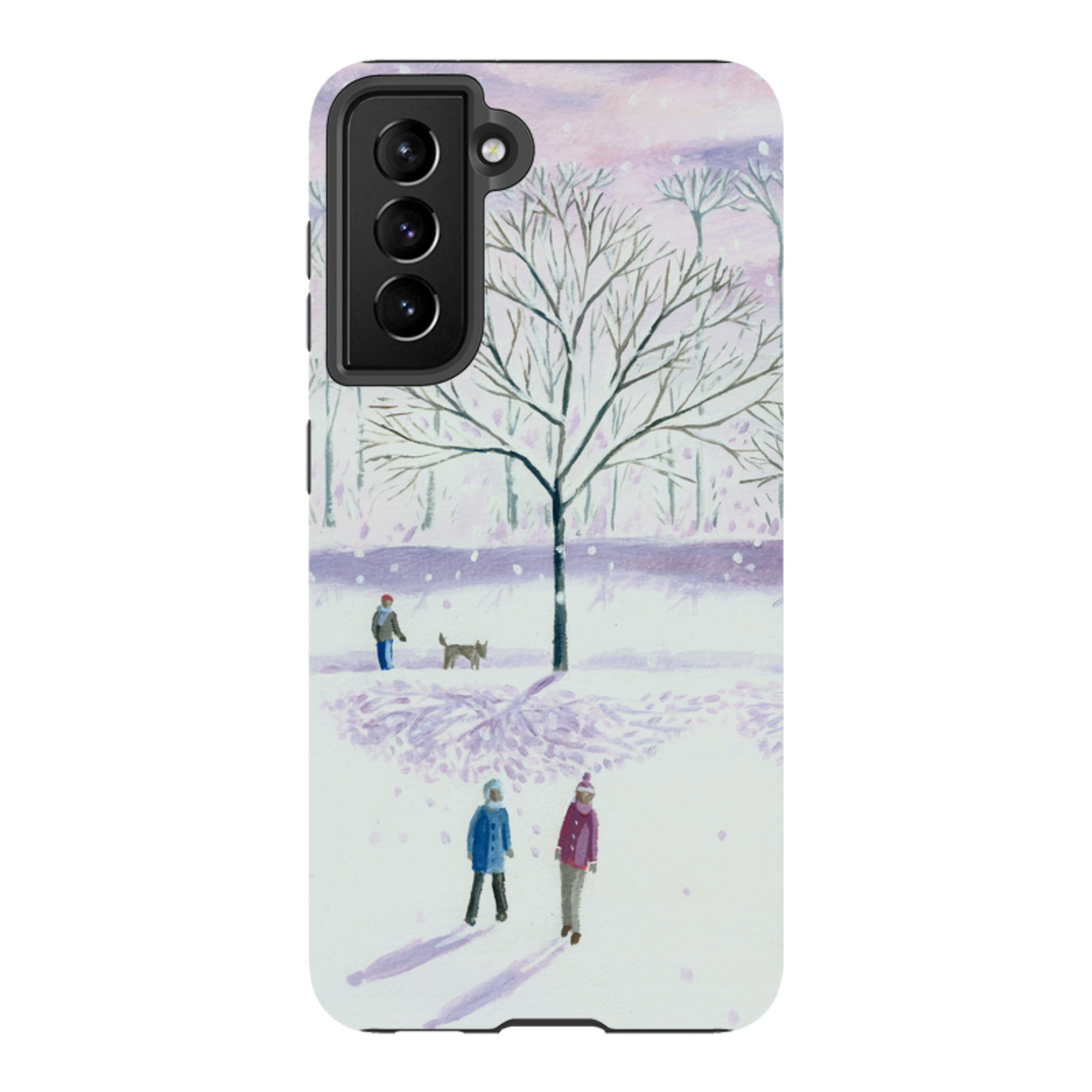 Samsung Tough Case - Xmas Park By Mary Stubberfield