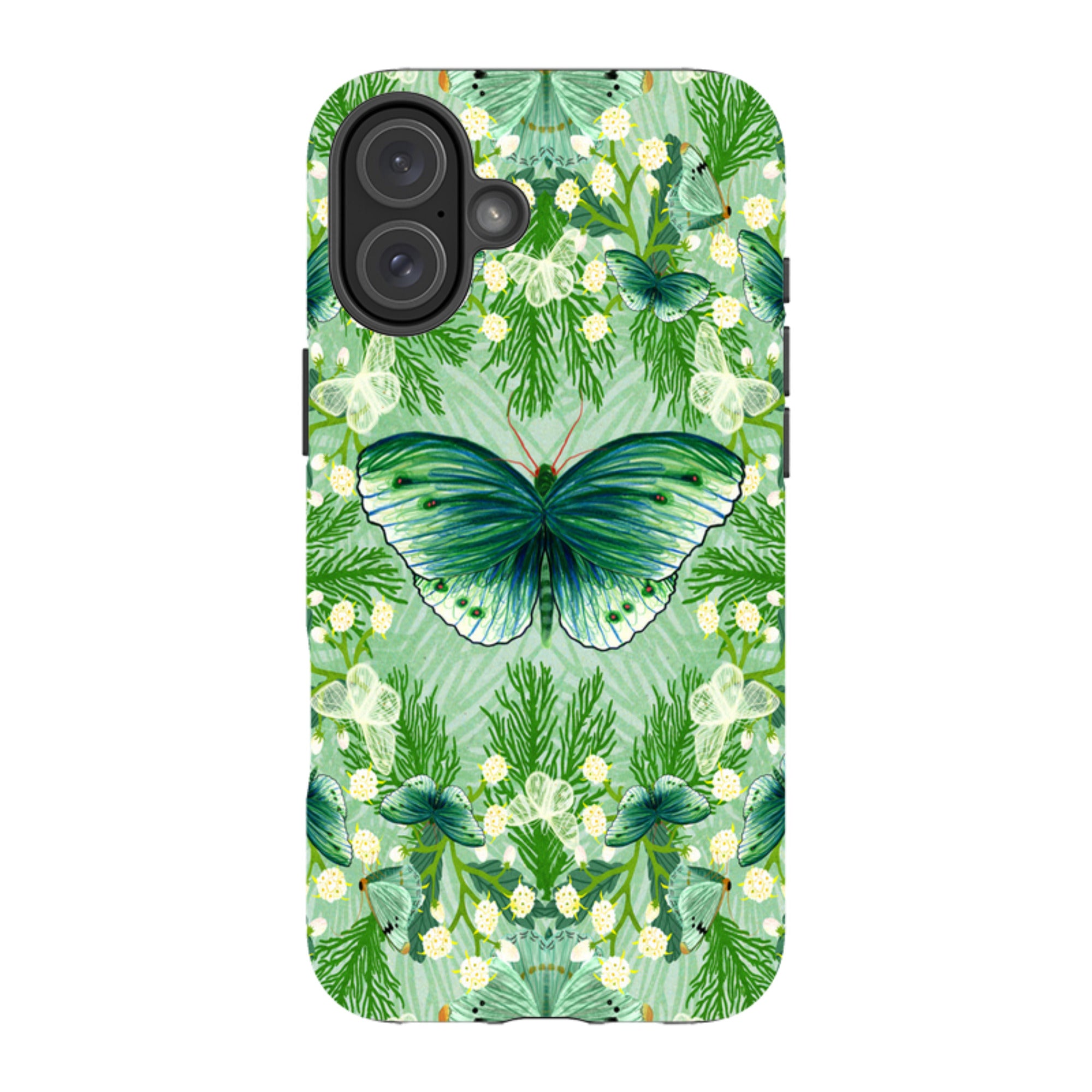 iPhone Tough Case - Big Moth 3 By Katherine Quinn