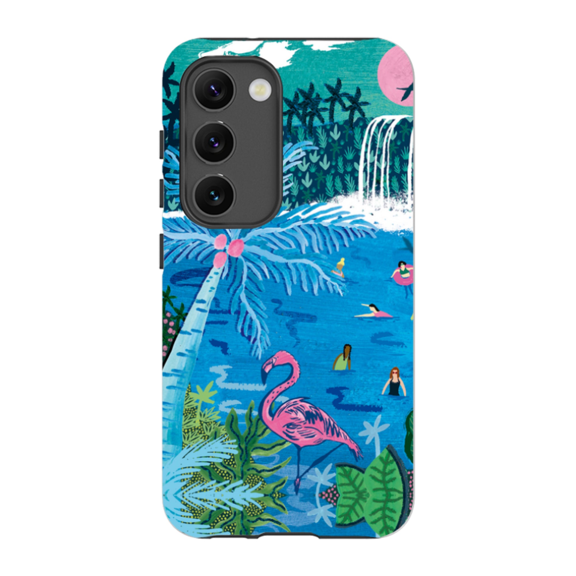 Samsung Tough  Case - Palm Pool III By Emma Frances Grant