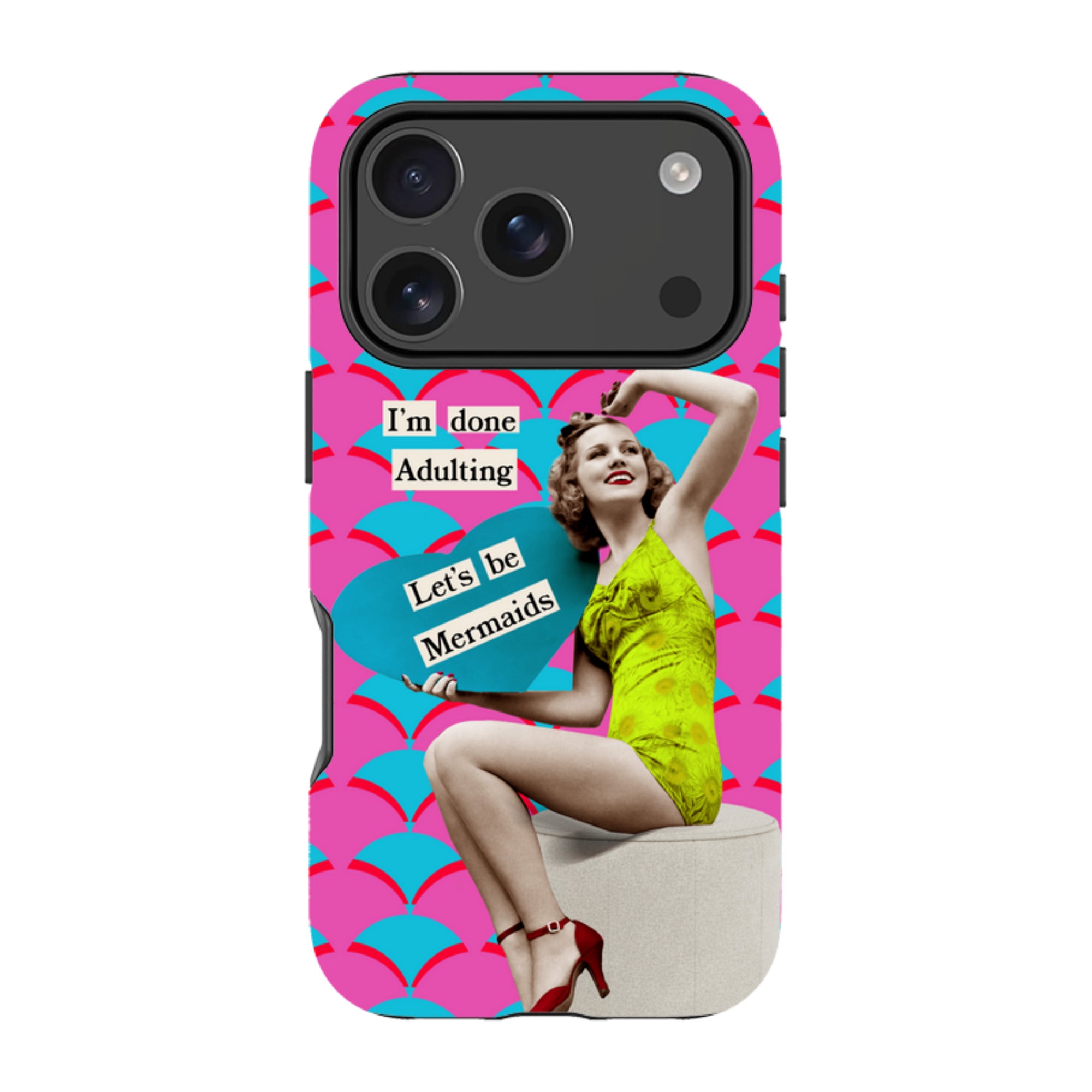 iPhone Tough Case - Mermaid By Clare Jordan