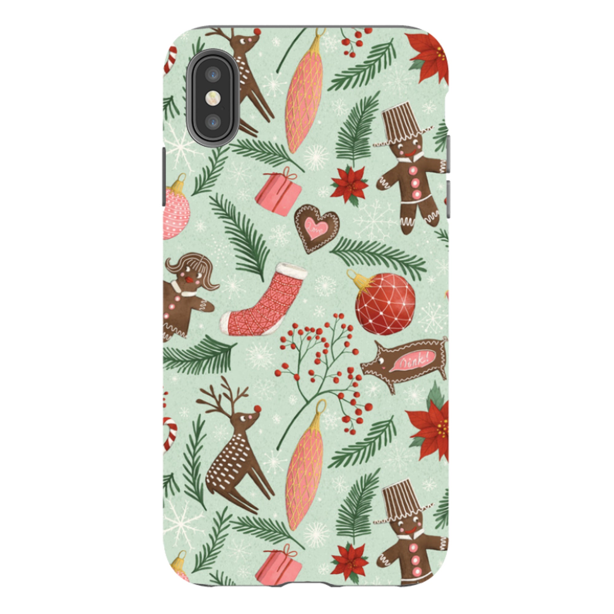 iPhone Tough Case - Christmas Feeling By Maja Lindberg