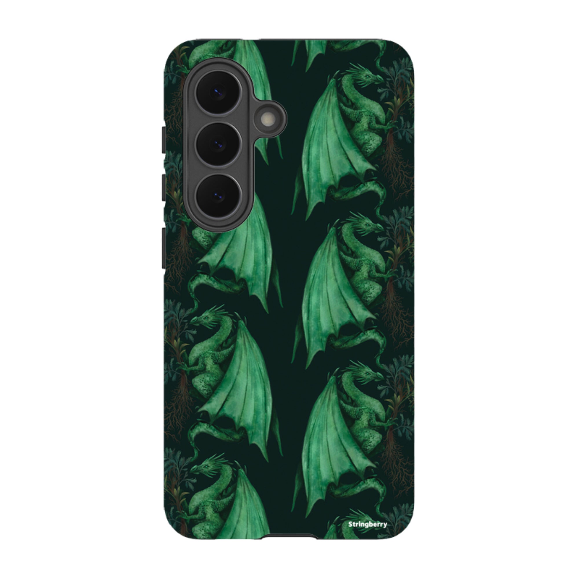 Samsung Tough Case - Arbor Dragon Pattern By Anna Stead