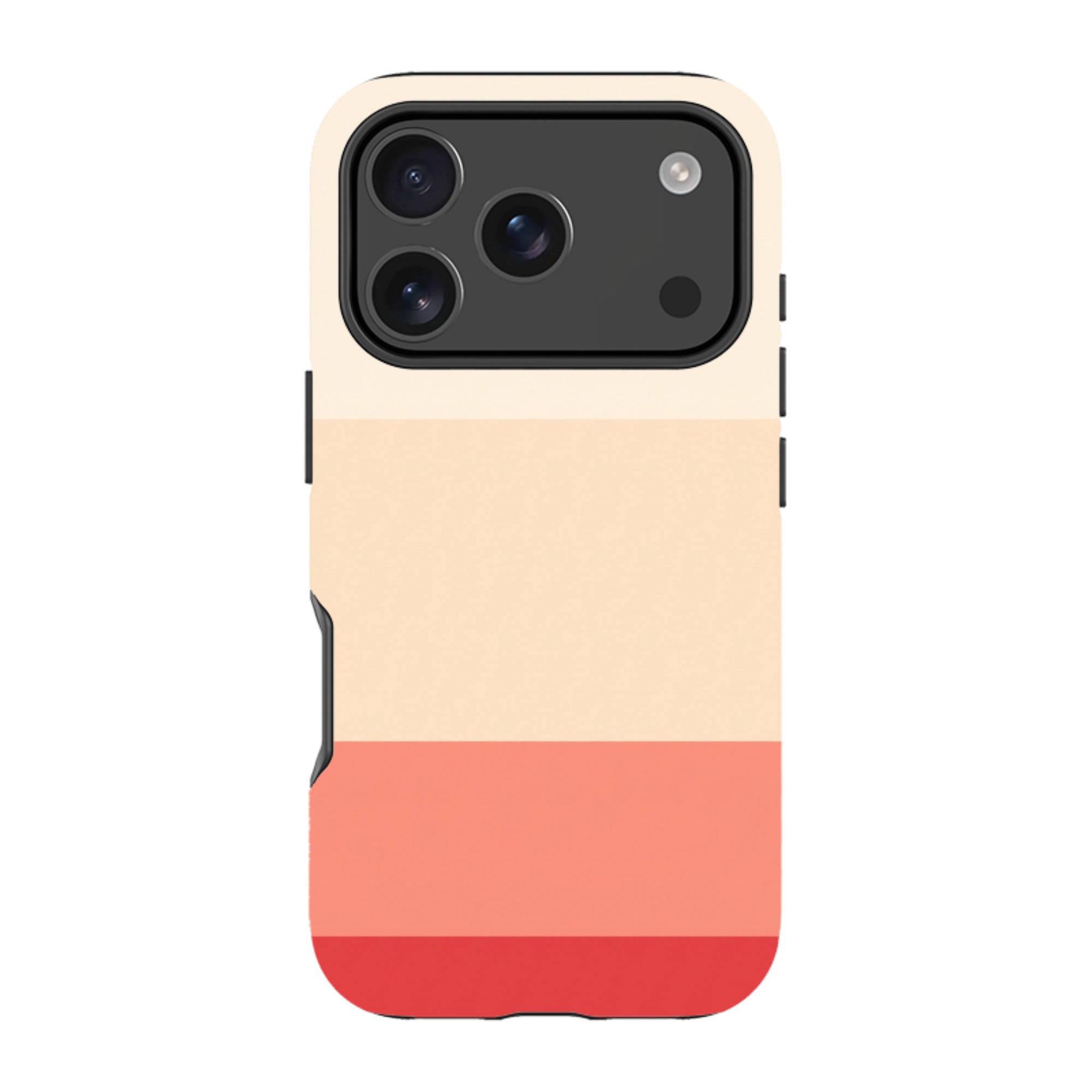 iPhone Tough Case - Crimson Red Gradient