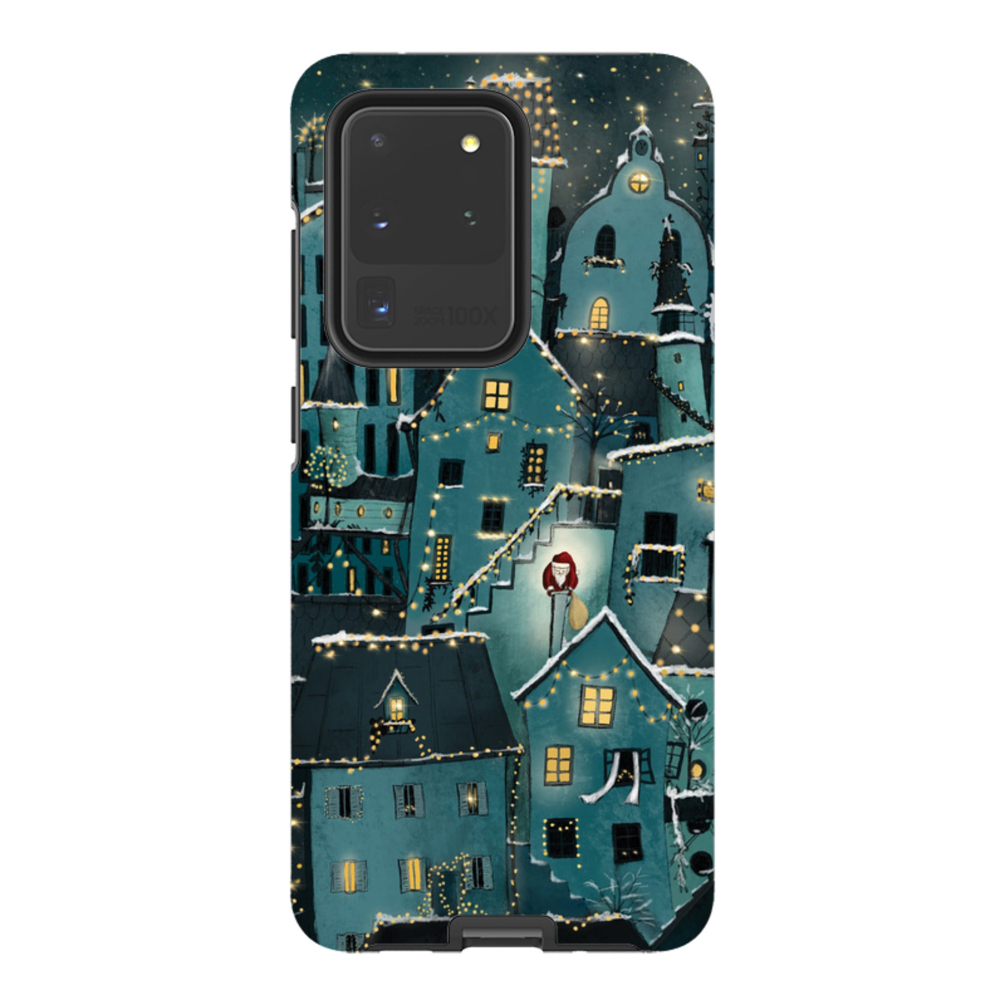 Samsung Tough Case - Citywinkles Blue By Maja Lindberg