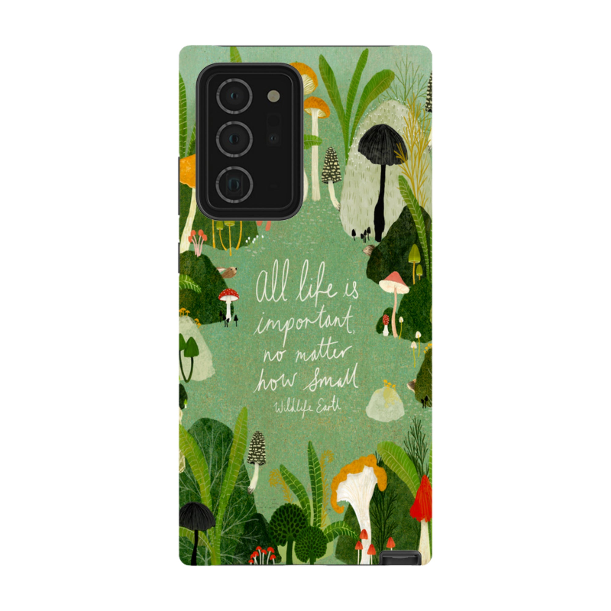 Samsung Tough Case - Wildlife Text By Katherine Quinn