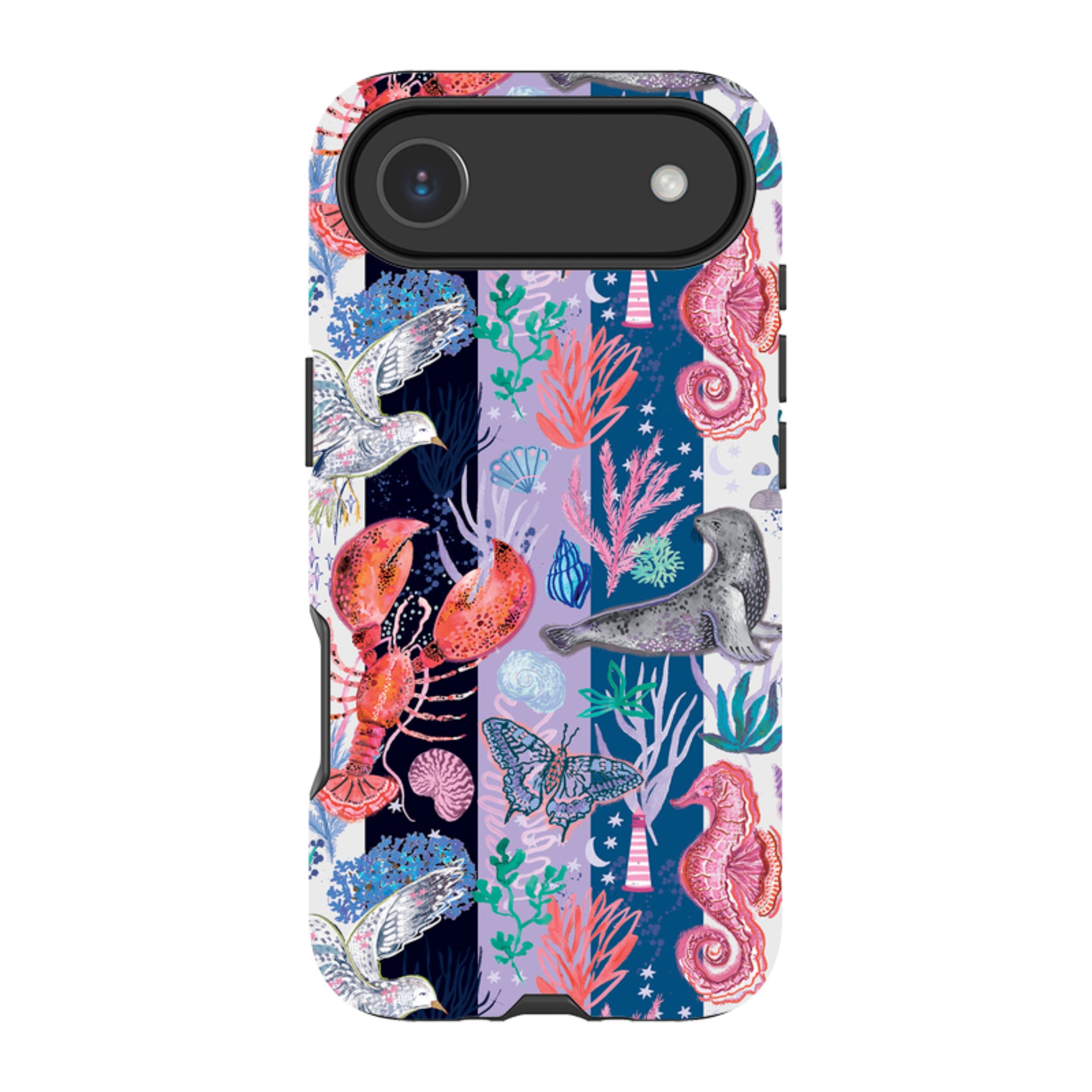 iPhone Case - Coastal Calling Stripe III By Emma Frances Grant