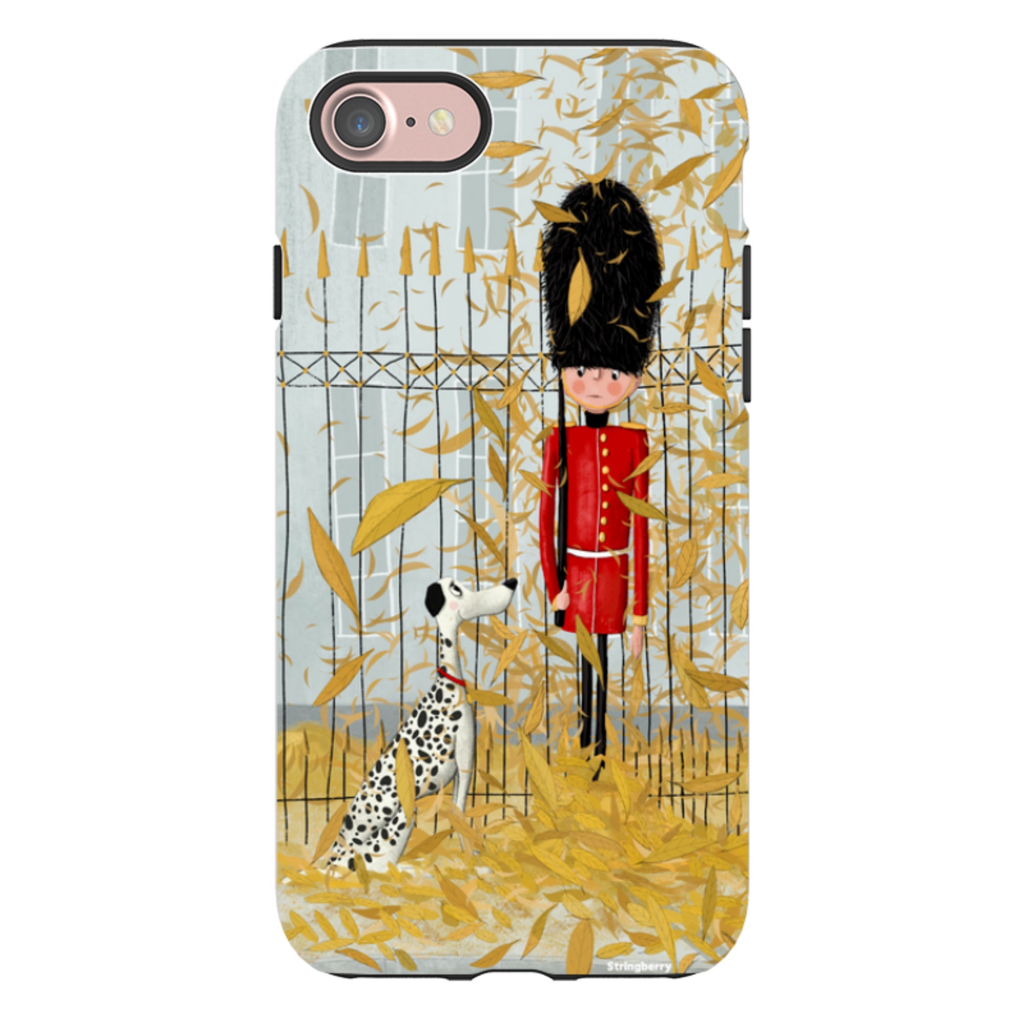 iPhone Tough Case - London In Leaves By Maja Lindberg