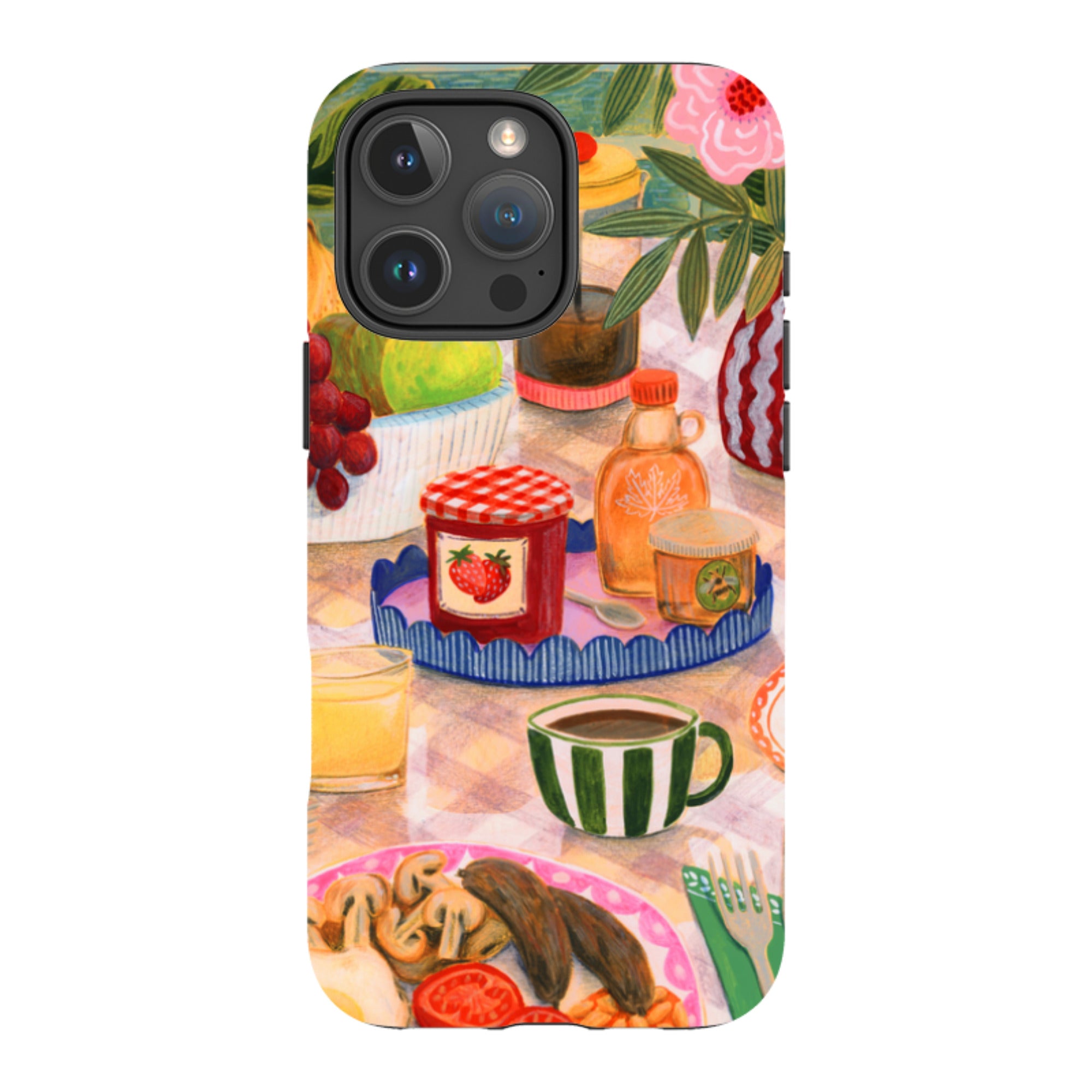 iPhone Tough Case - Holiday Breakfast By Lee Foster Wilson