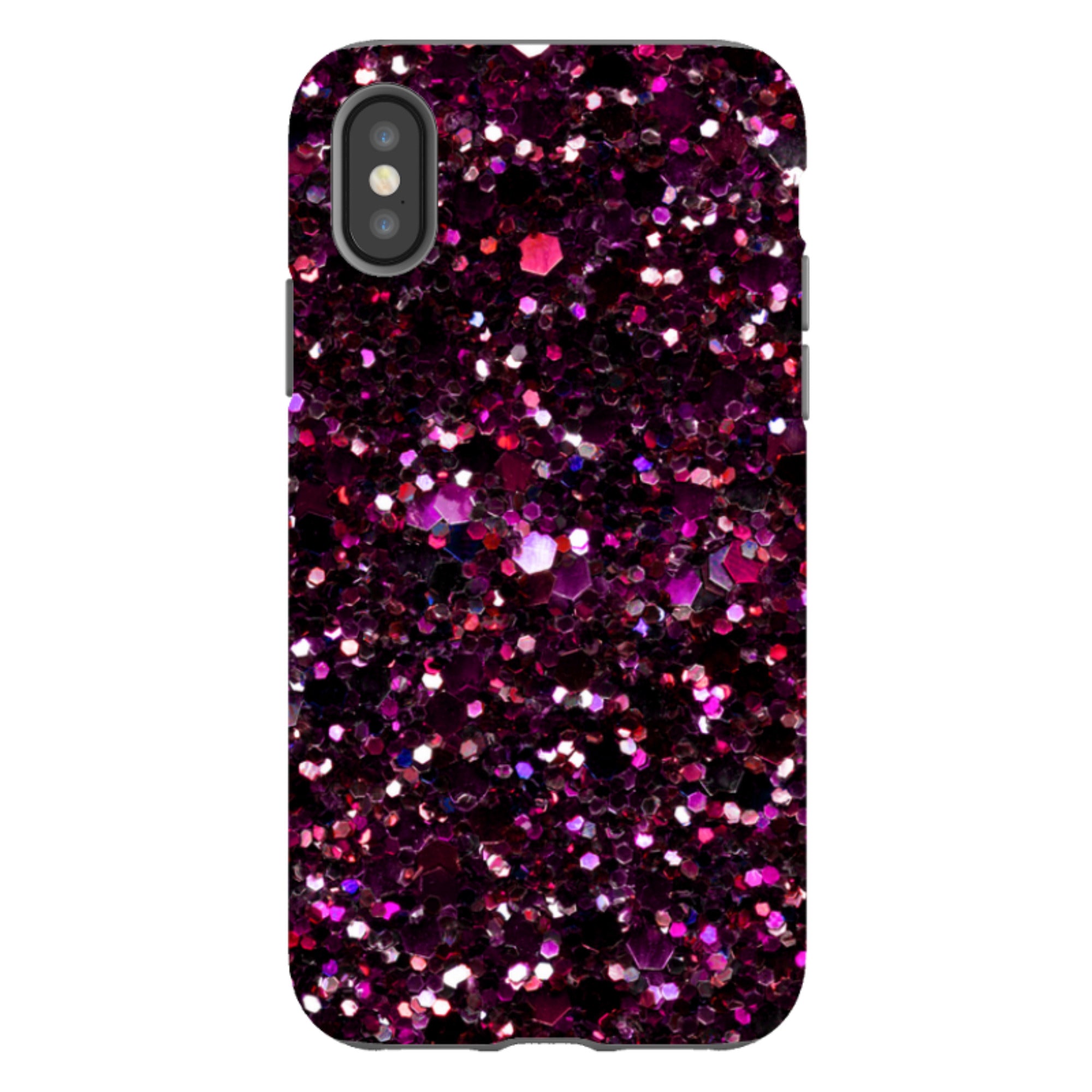 iPhone Tough Case - Rubies By Kitty Joseph (case does not glitter)