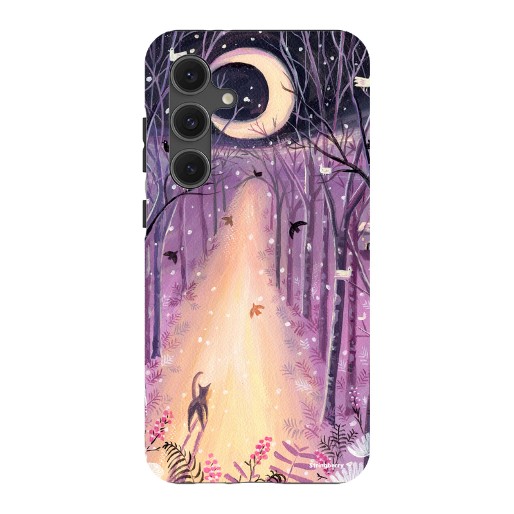 Samsung Tough Case - Forest Cat By Mary Stubberfield