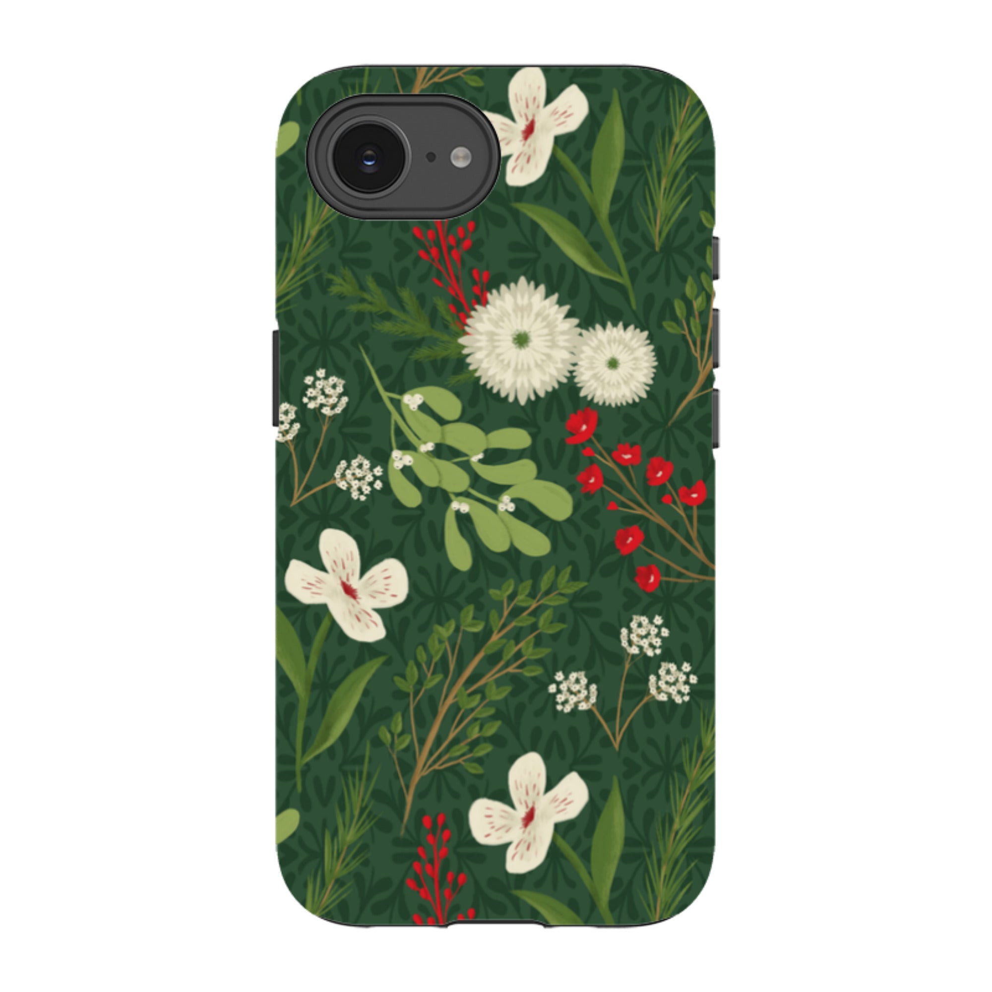 iPhone Tough Case - Holiday Foliage By Abby Jacobs
