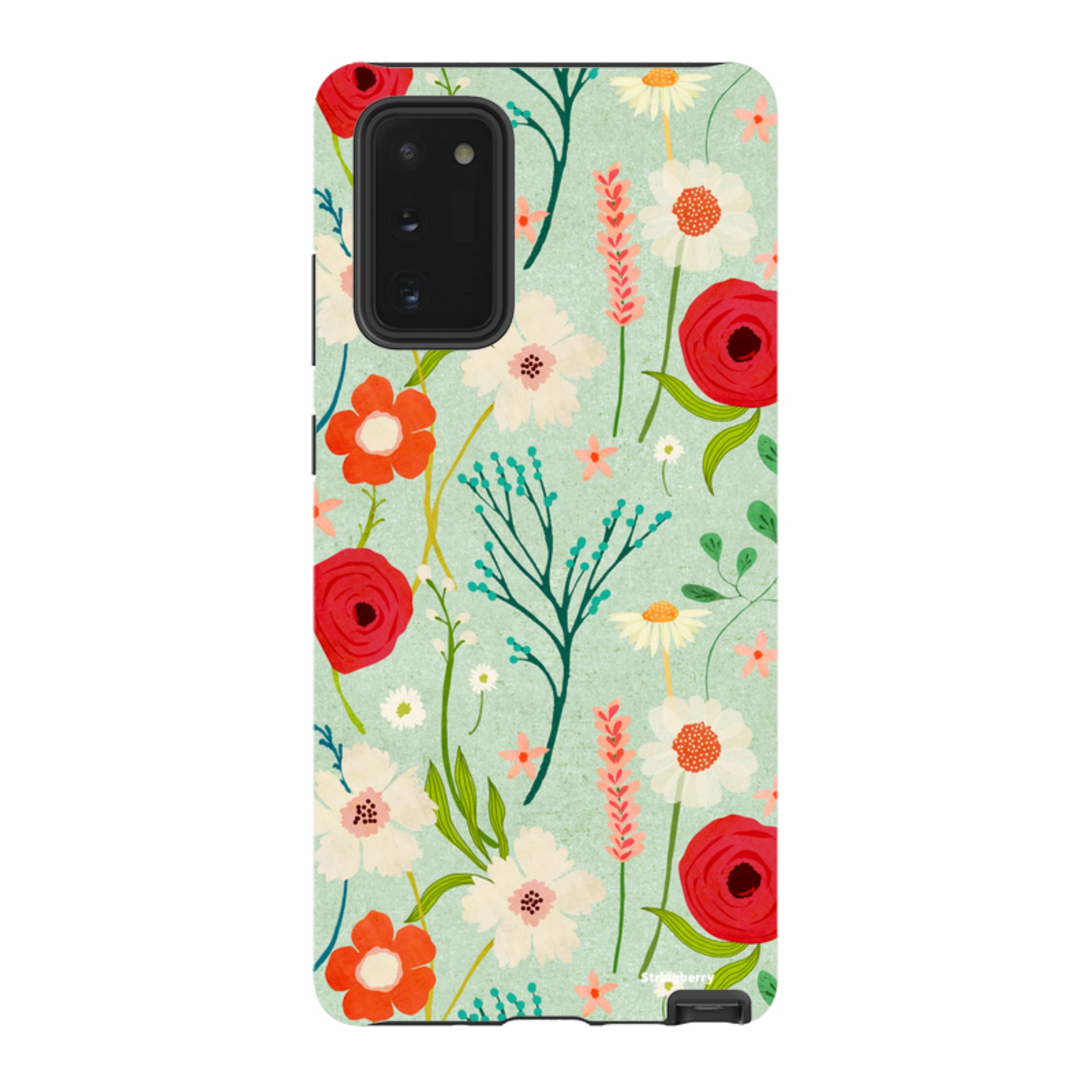Samsung Tough Case - Floral By Katherine Quinn