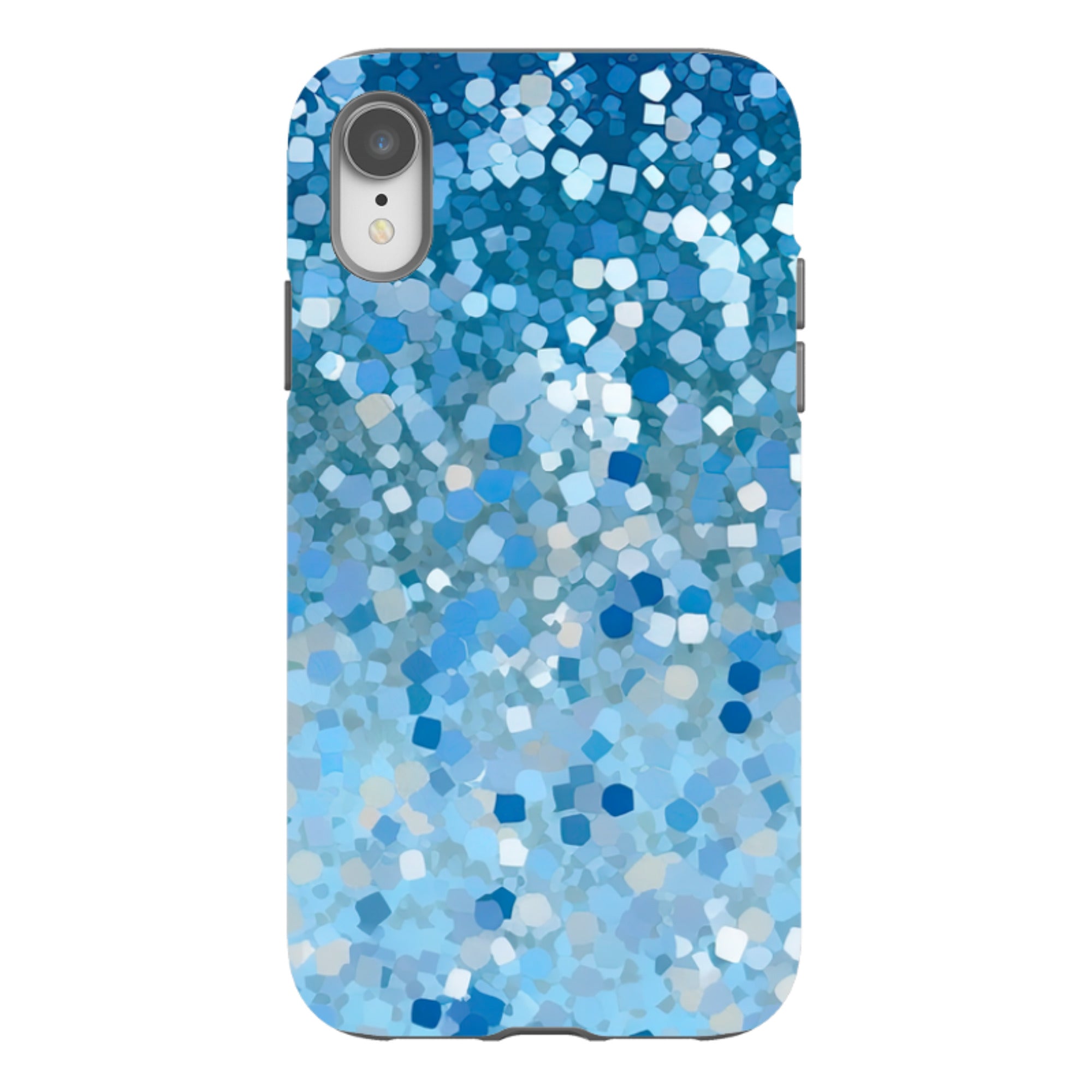iPhone Case - Blue Glitter II (case does not glitter)