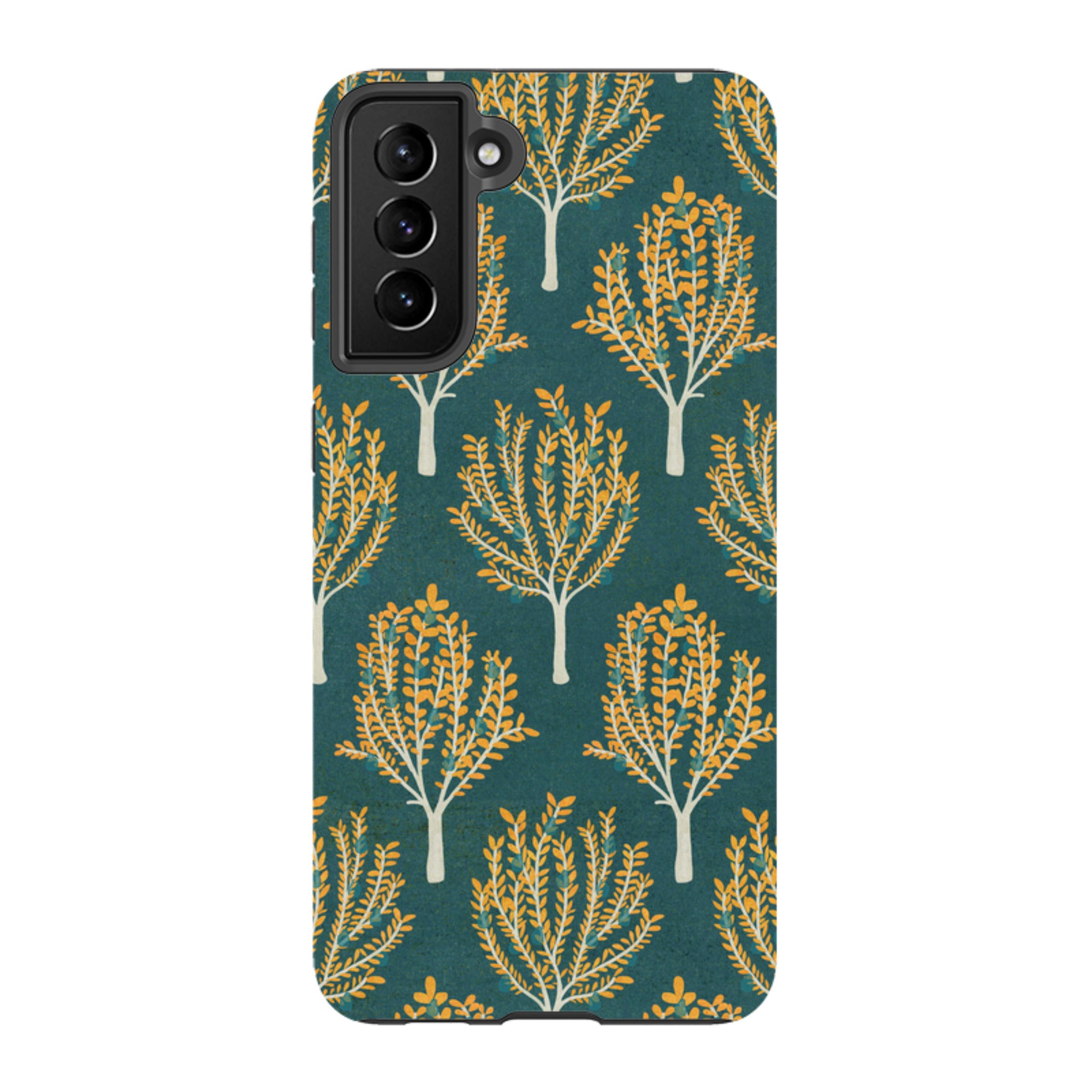 Samsung Tough Case - Pear Trees Teal By Katherine Quinn