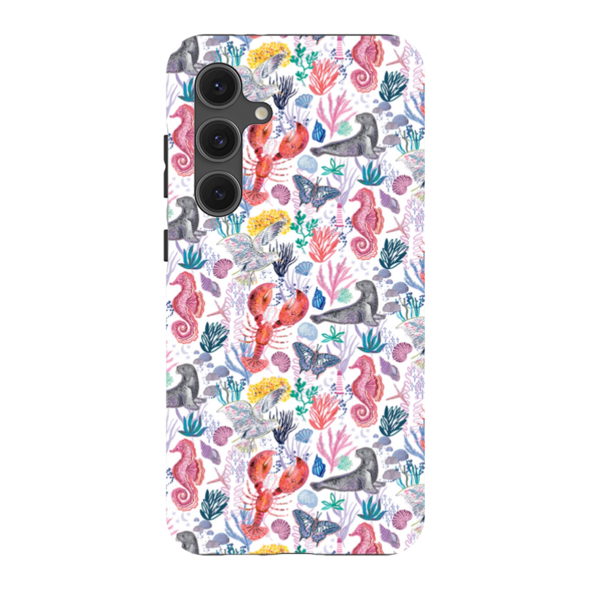 Samsung Tough  Case - Coastline Pattern B By Emma Frances Grant