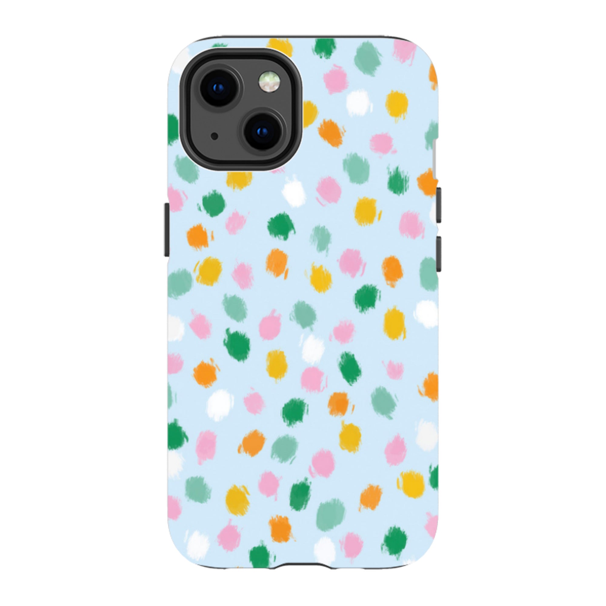 iPhone Tough Case - Spotty Co-Ordinate By Lee Foster Wilson
