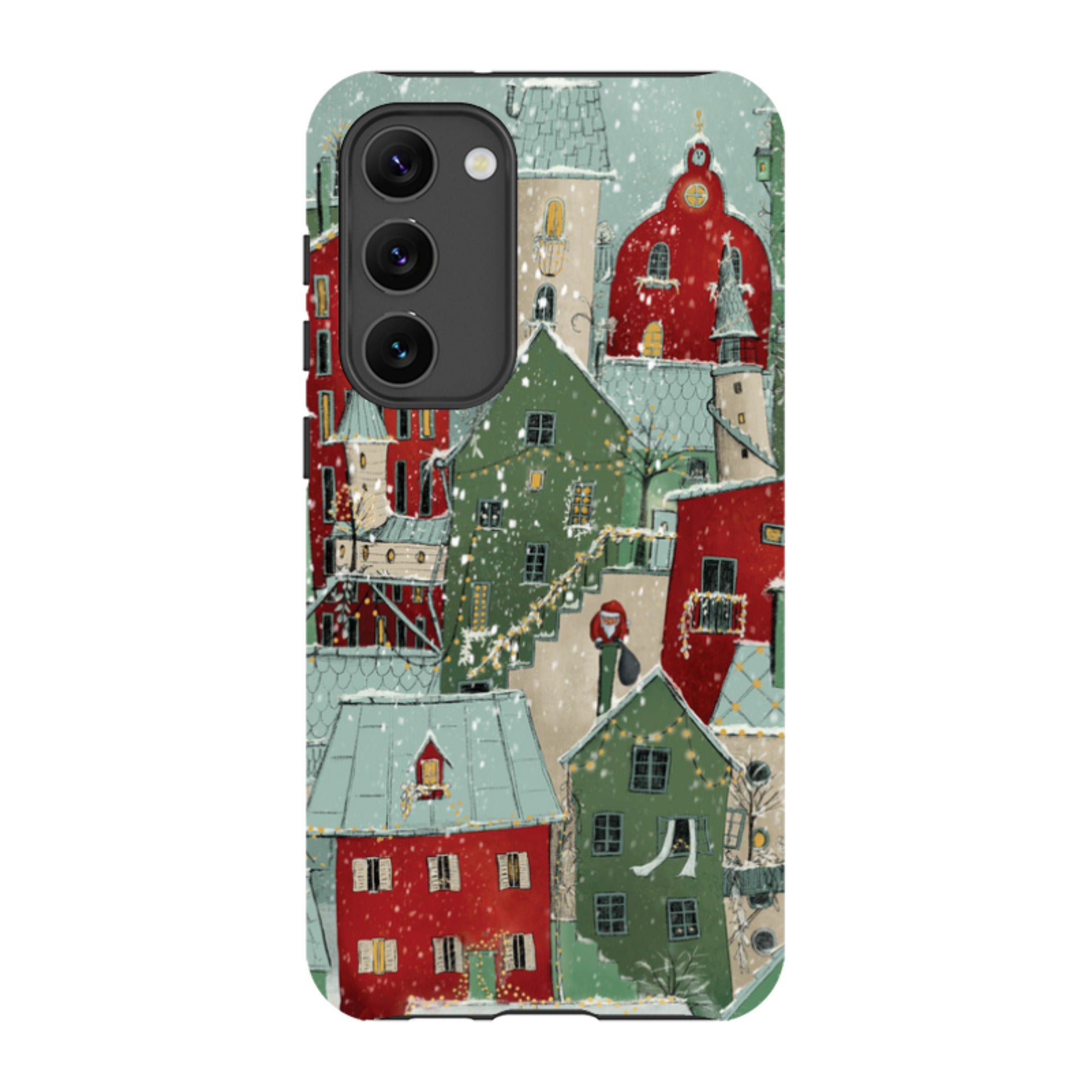 Samsung Tough Case - Citywinkles Red By Maja Lindberg
